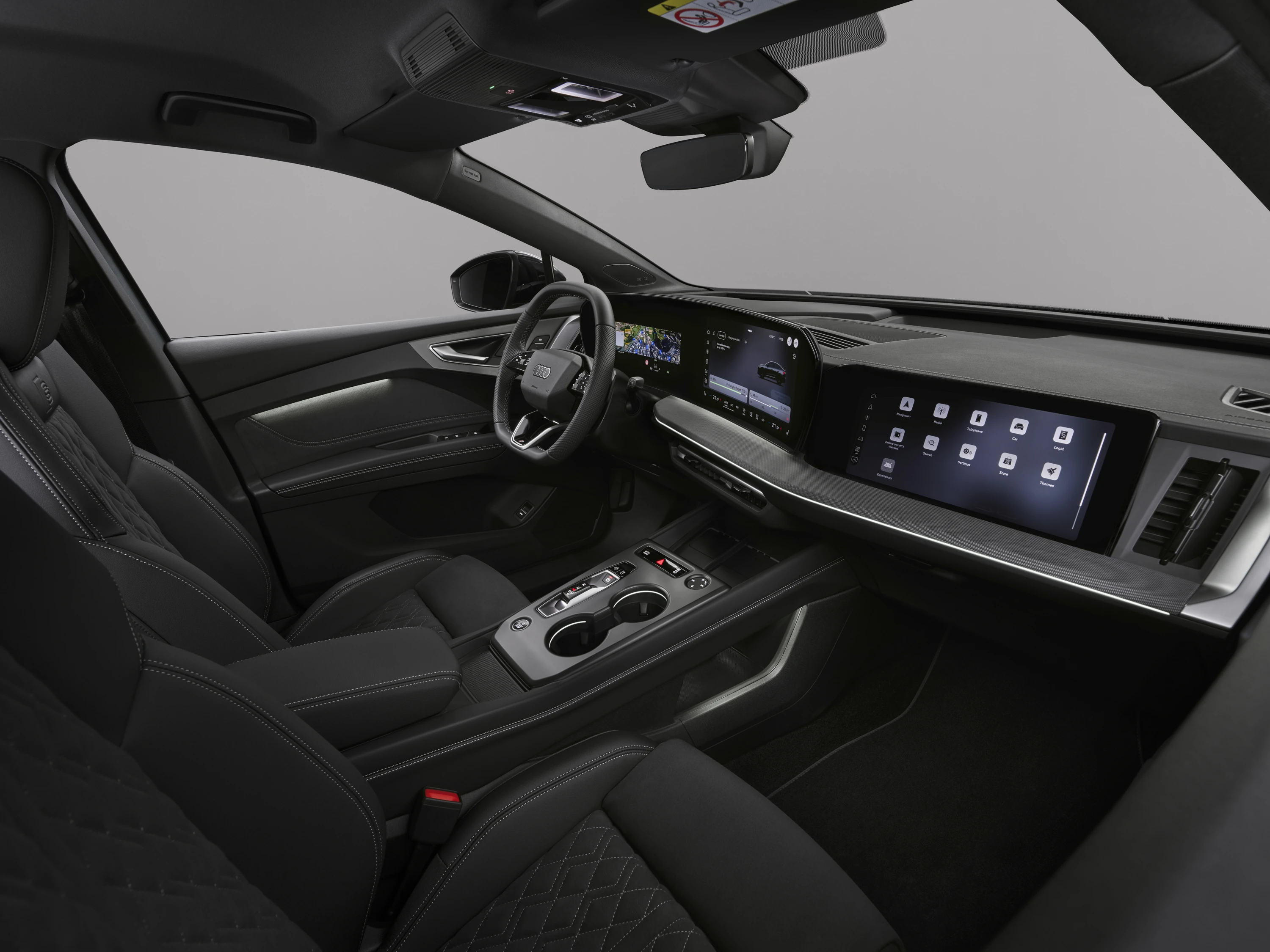 Audi Q4 e-tron Sportback quattro performance interior view