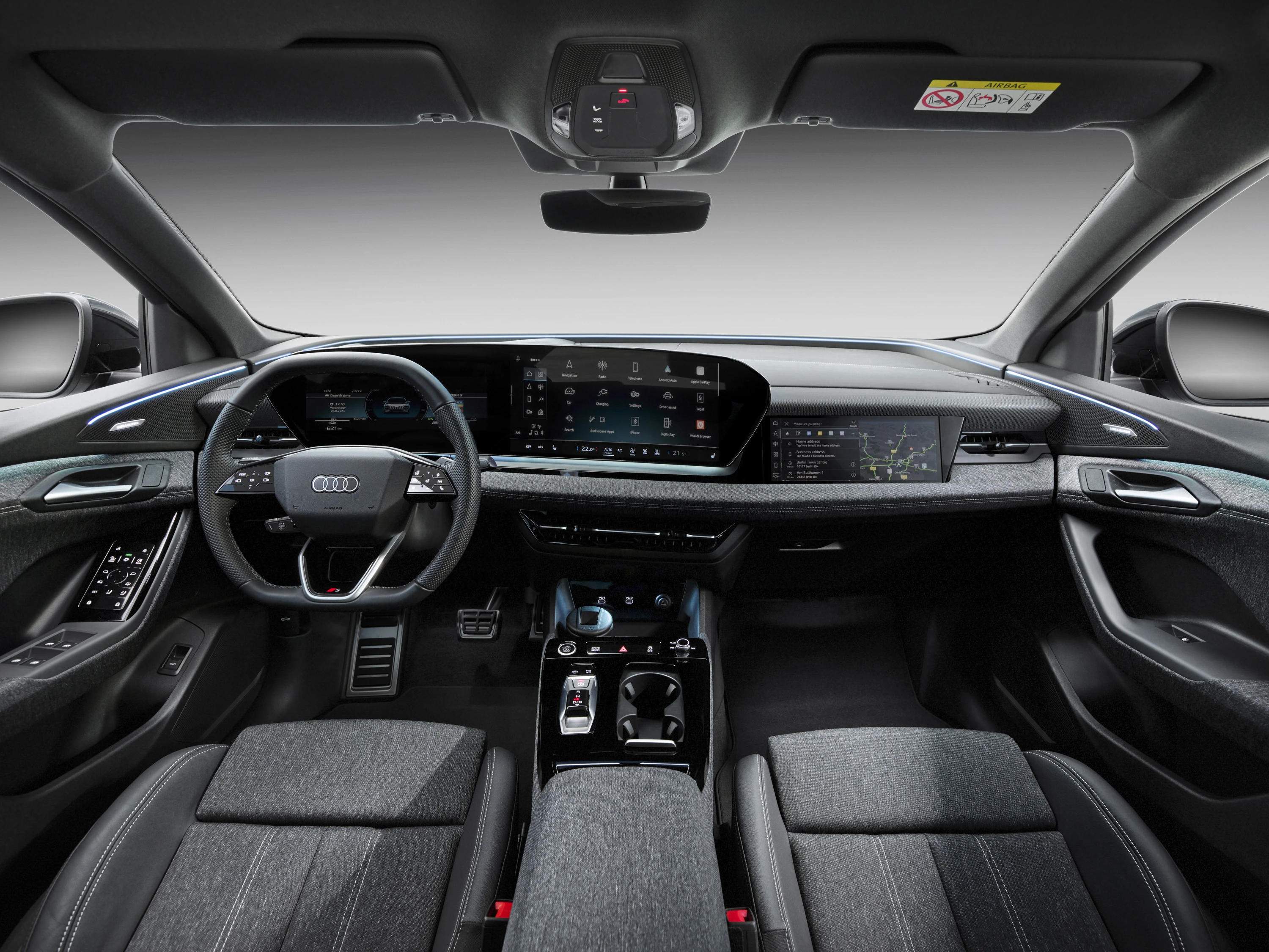 Audi Q6 Sportback e-tron quattro interior view