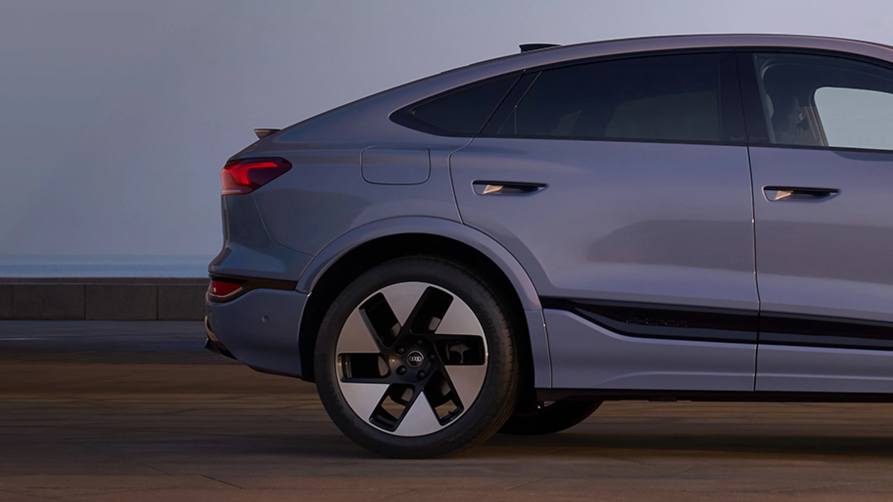 Audi Q6L Sportback e-tron quattro exterior view