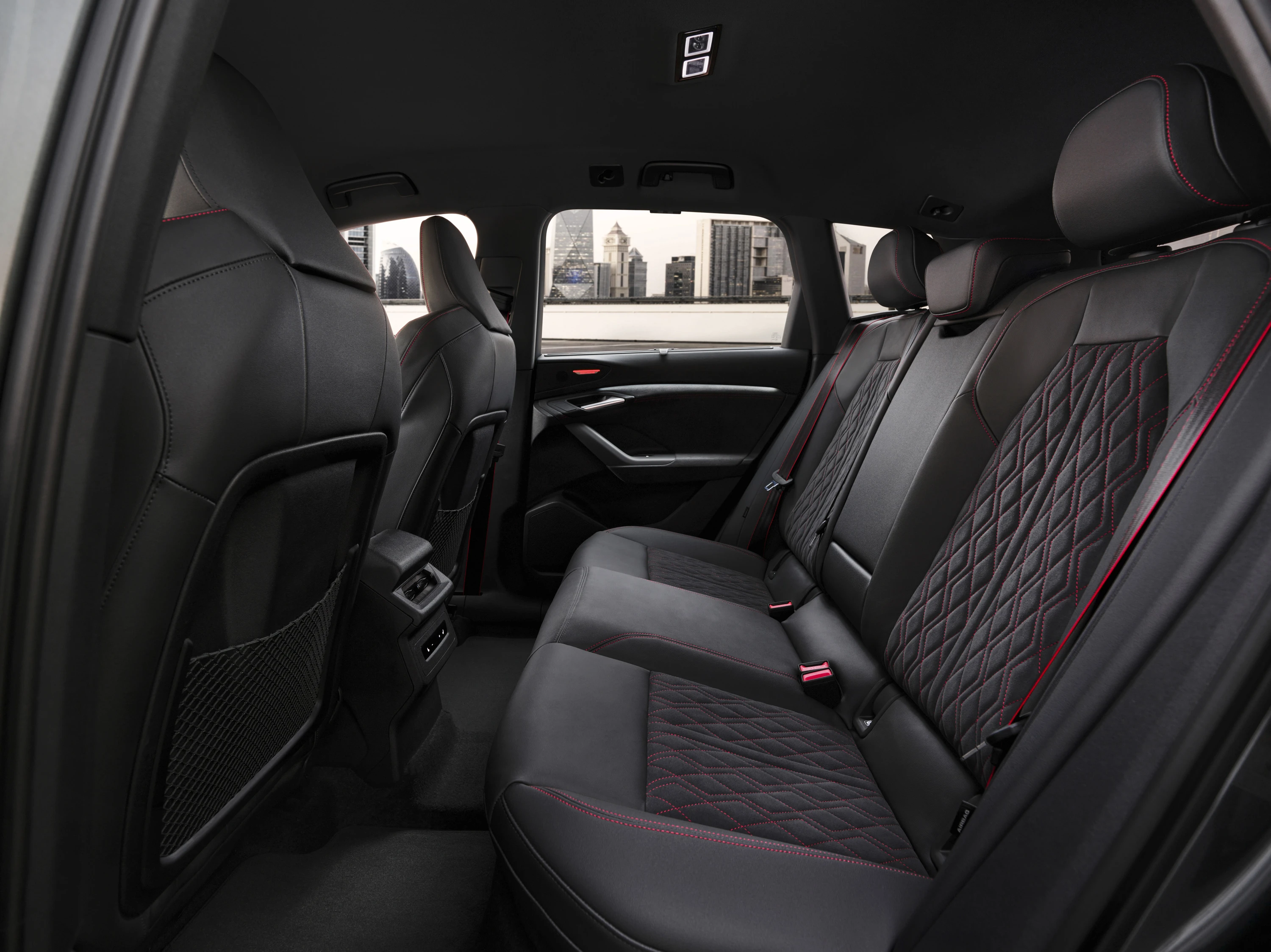 Audi SQ6 e-tron secondrowseats view
