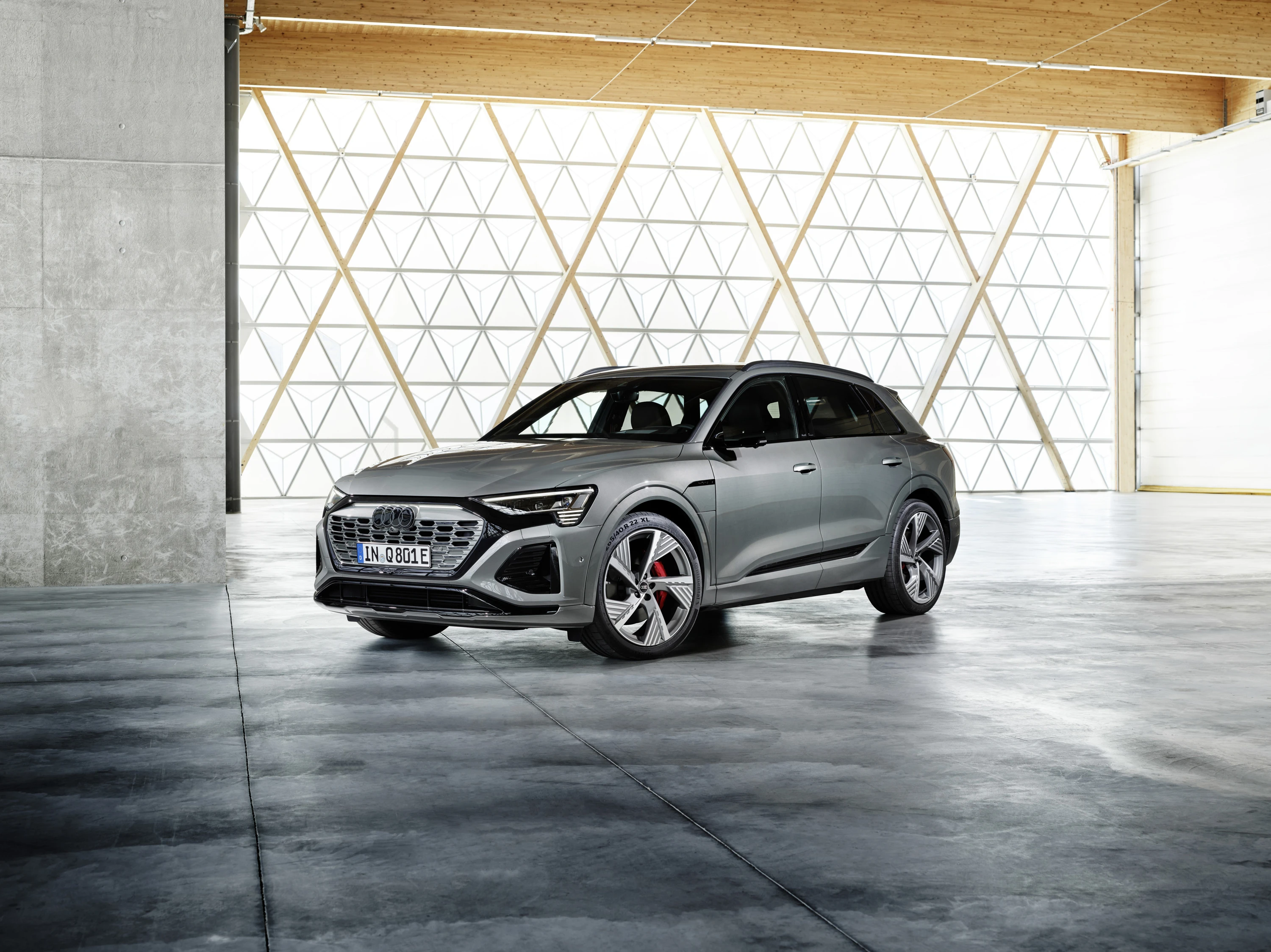 Audi Q8 55 e-tron electric vehicle variant