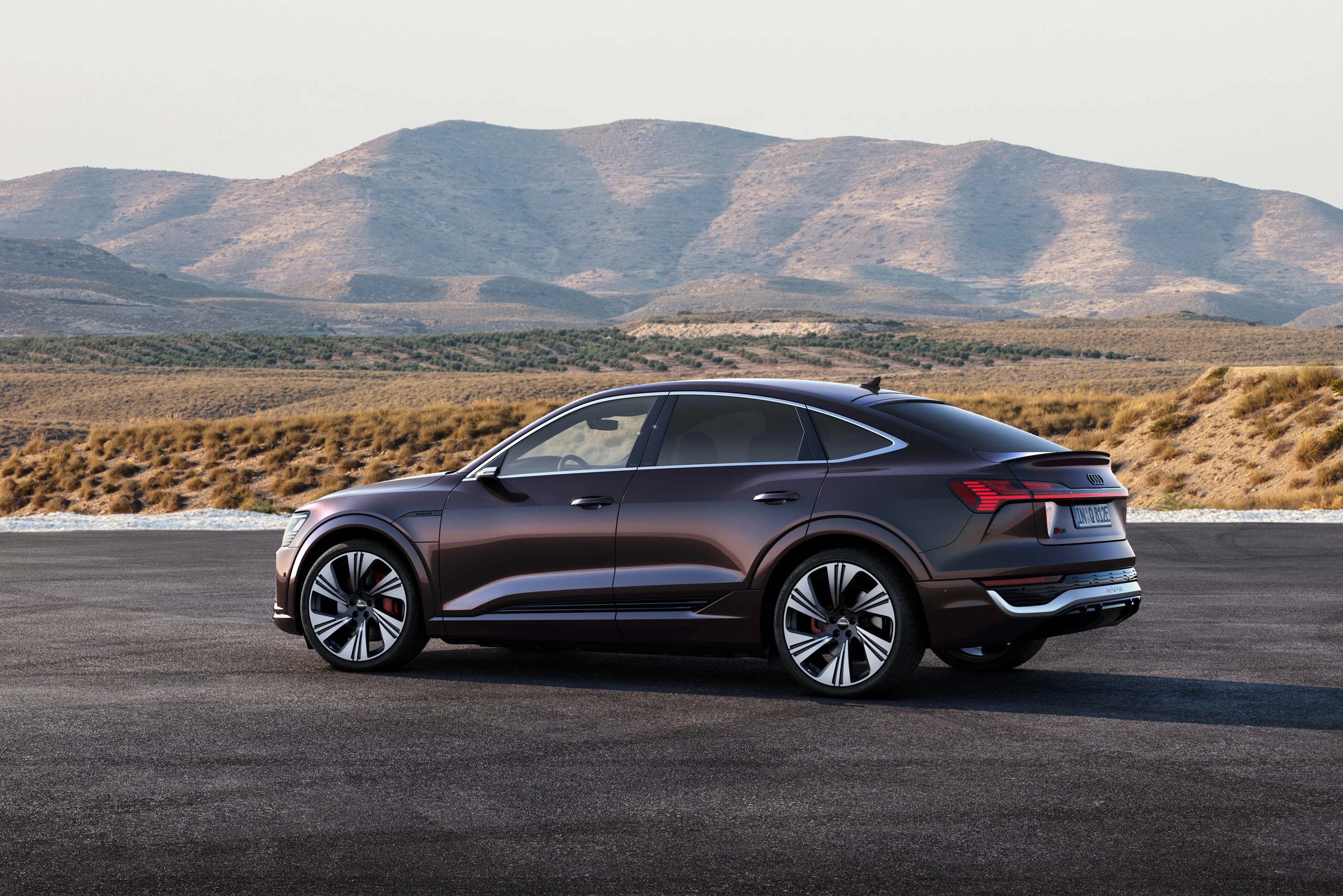 Audi Q8 Sportback 50 e-tron exterior view