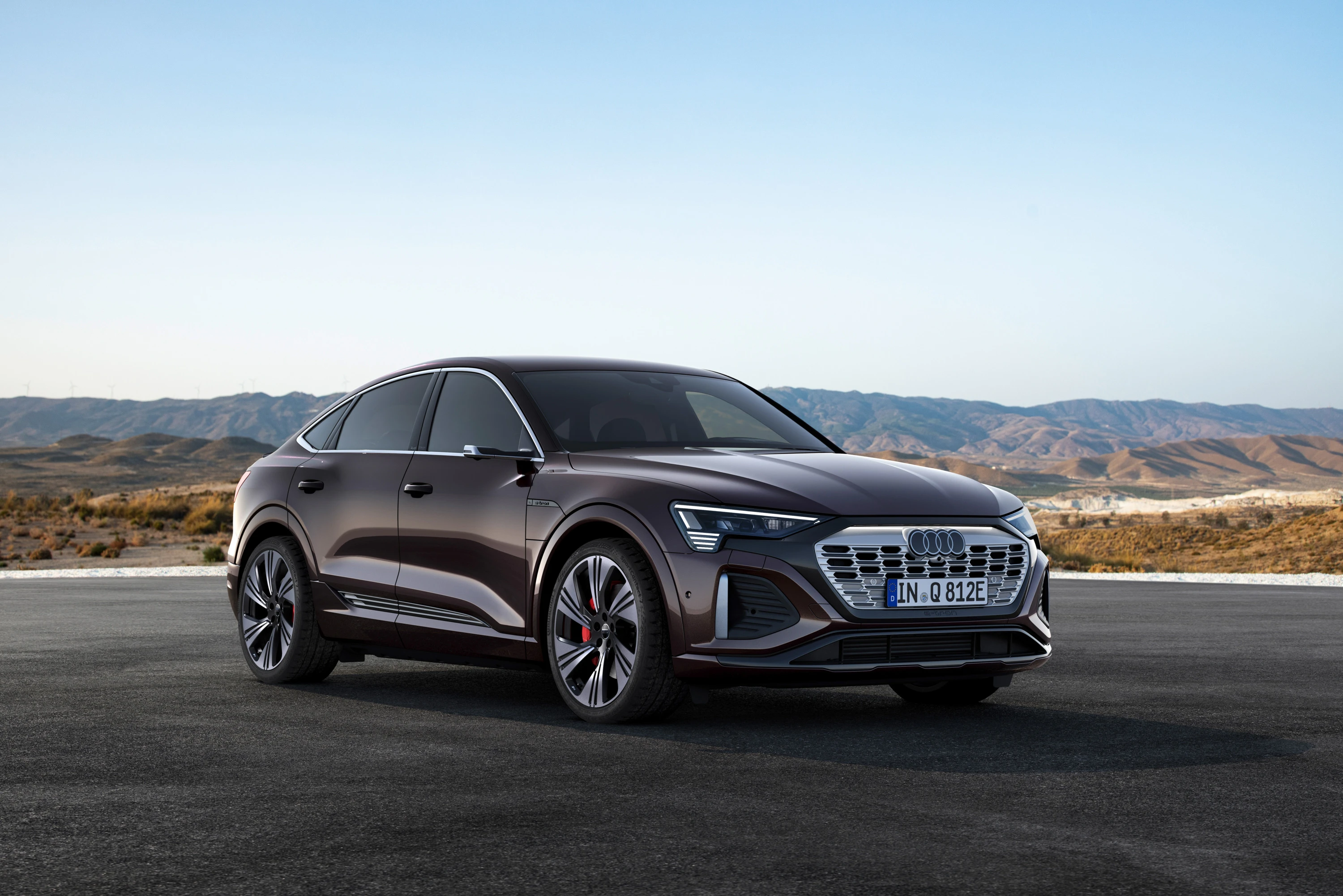 Audi Q8 Sportback 55 e-tron electric vehicle variant