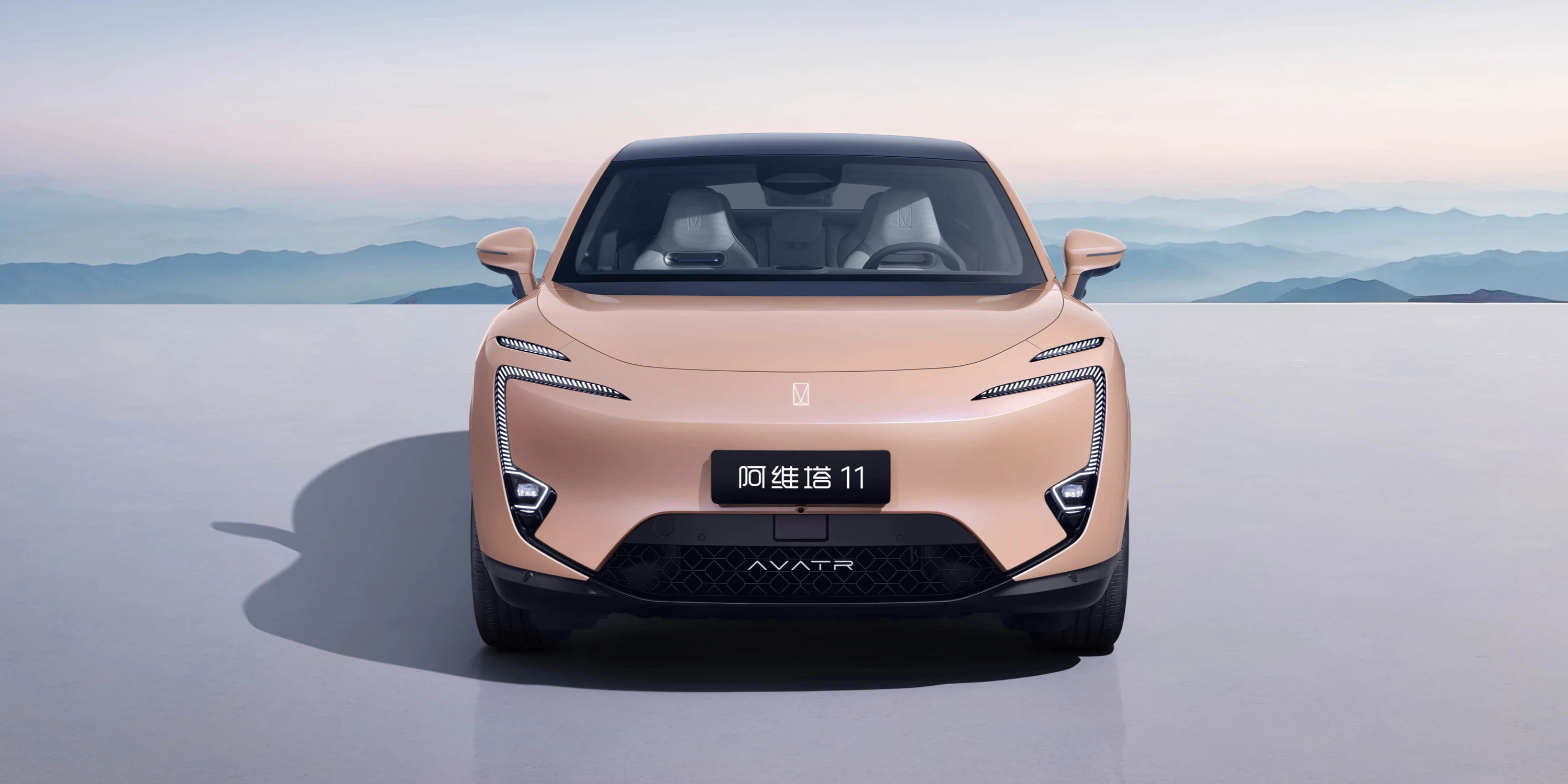 AVATR 11 AWD EV exterior view