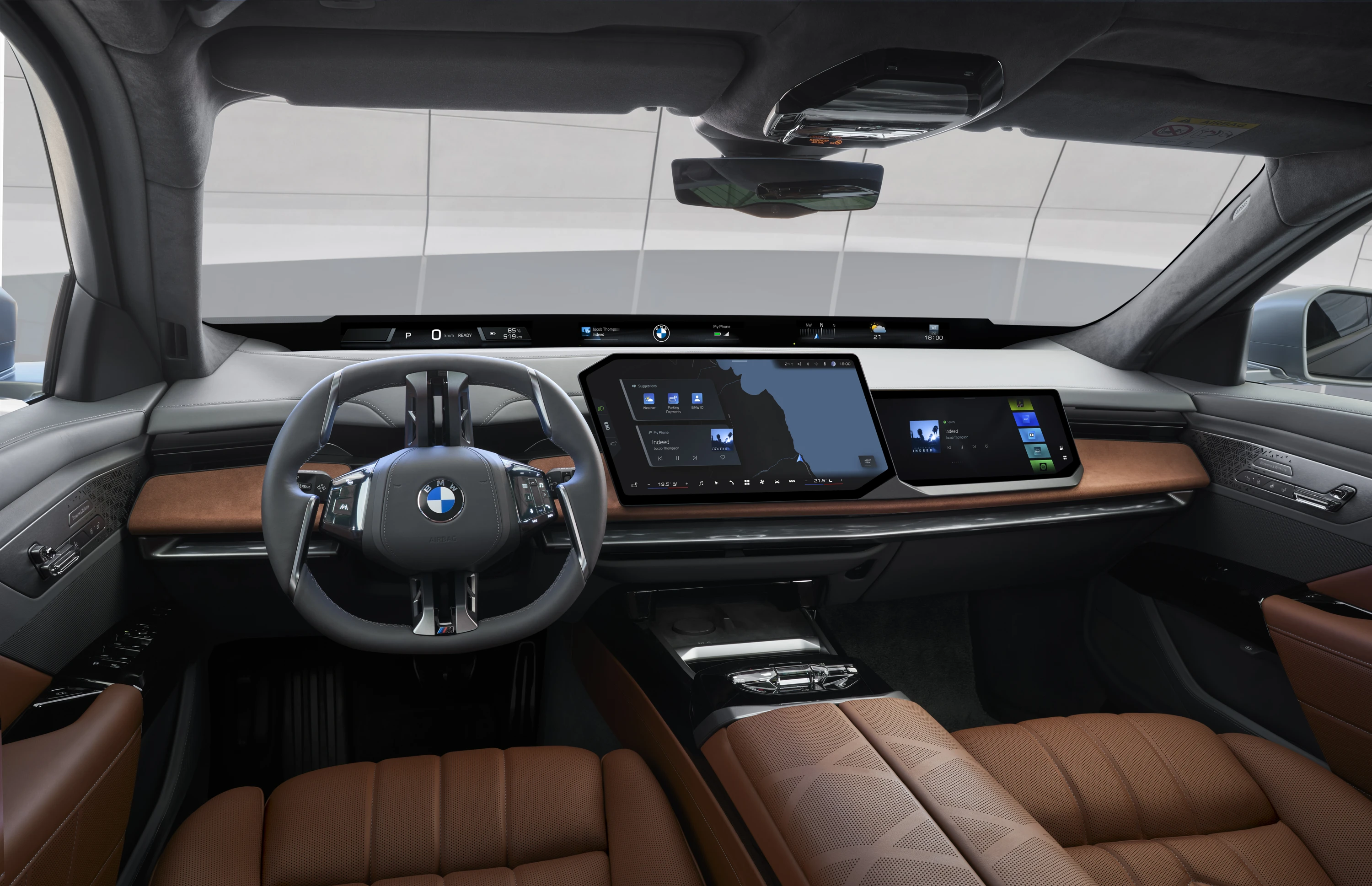 BMW i7 50 xDrive interior view