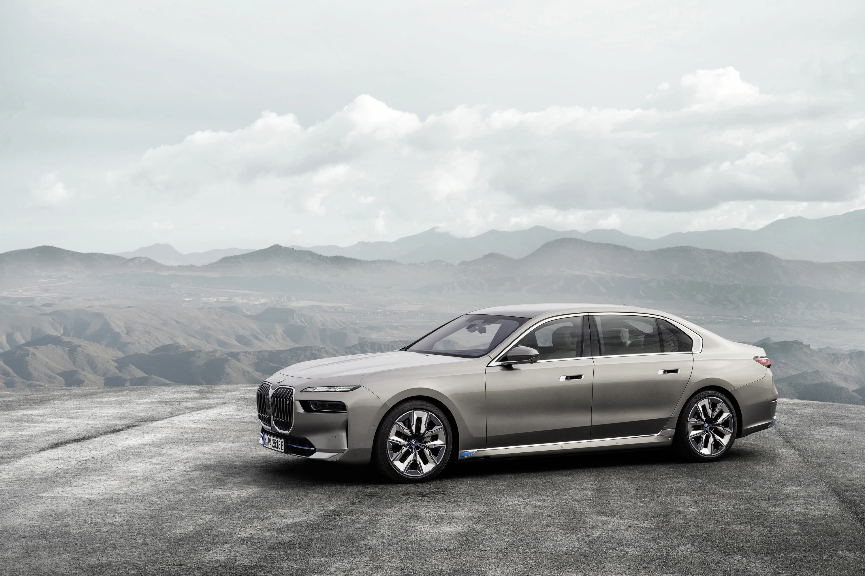 BMW i7 eDrive50 electric vehicle