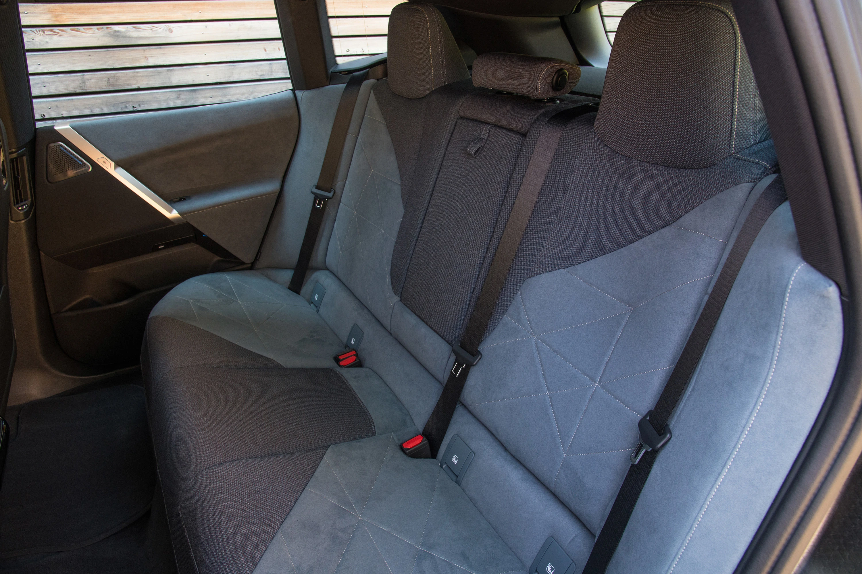 BMW iX xDrive50 secondrowseats view