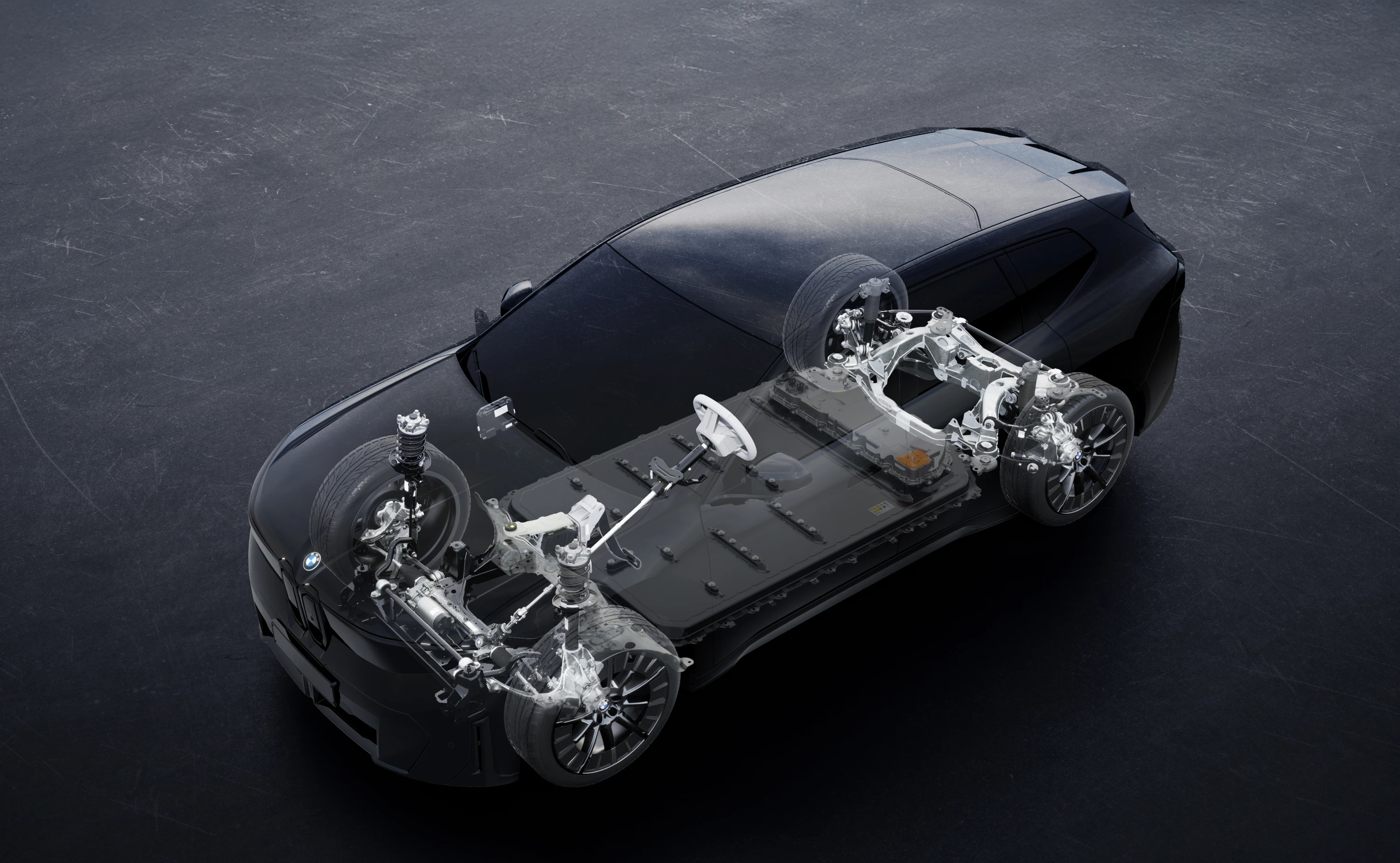 BMW iX3 40 technology view