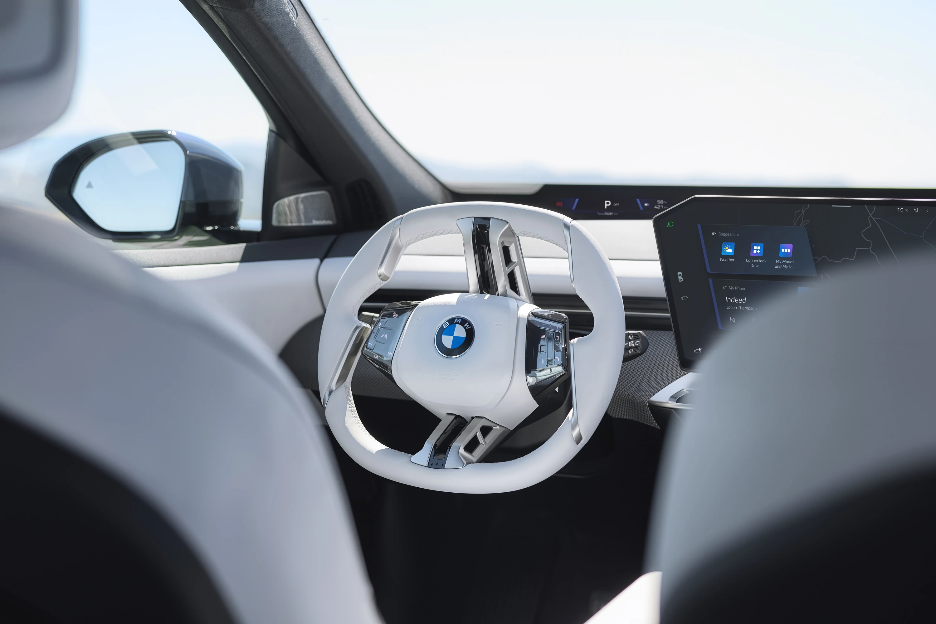 BMW iX3 40 details view