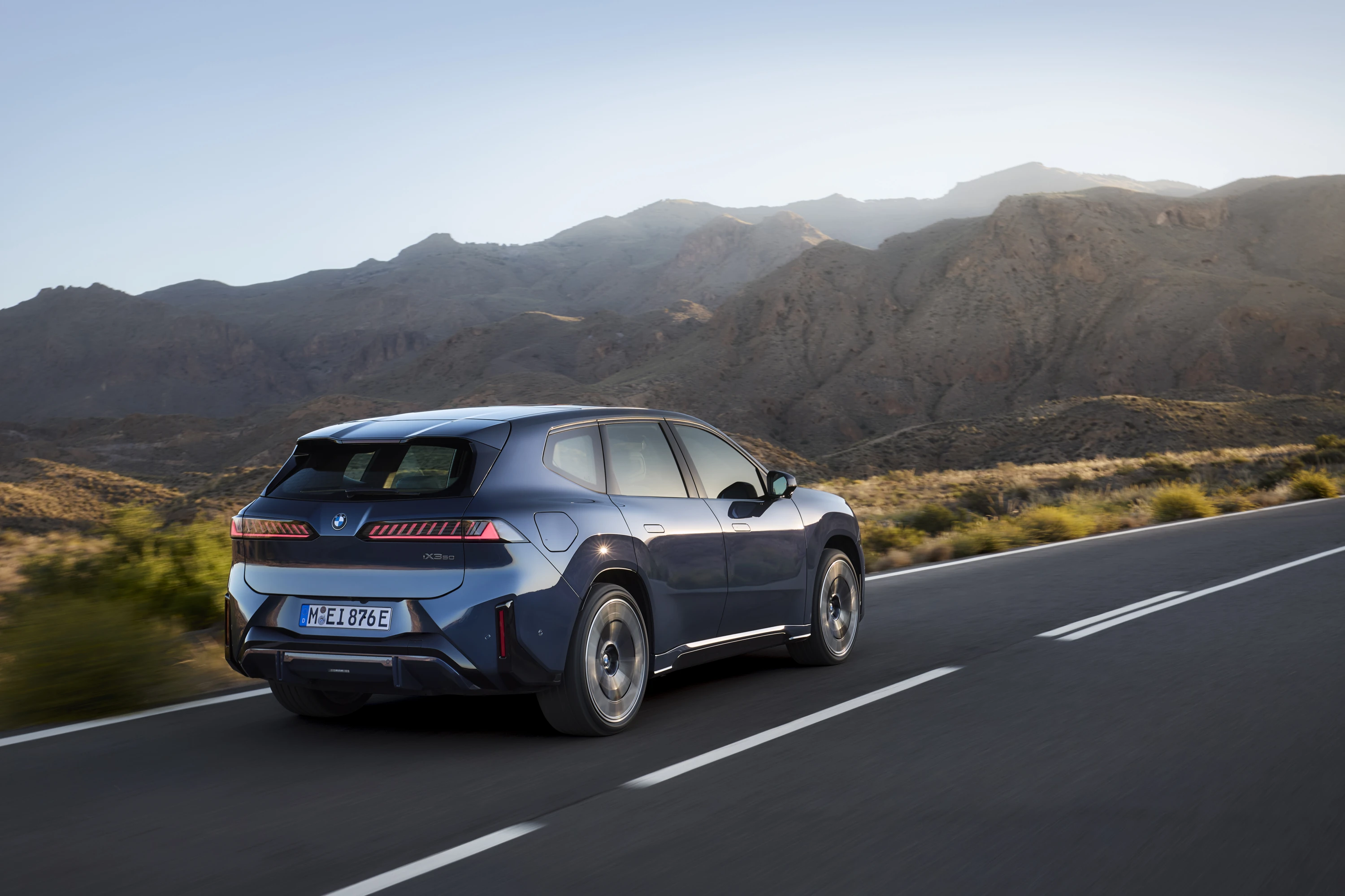 BMW iX3 40 exterior view