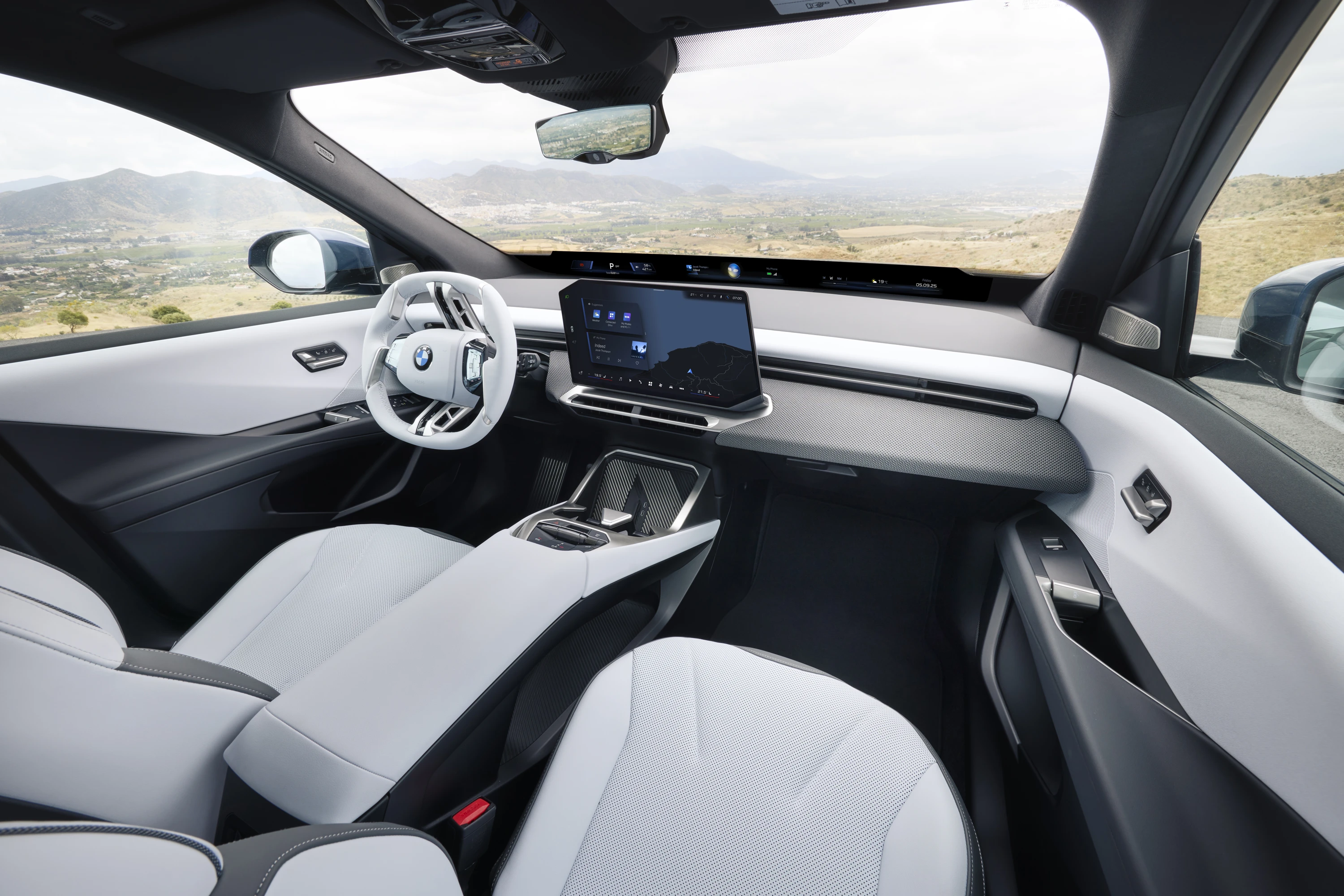 BMW iX3 40 interior view