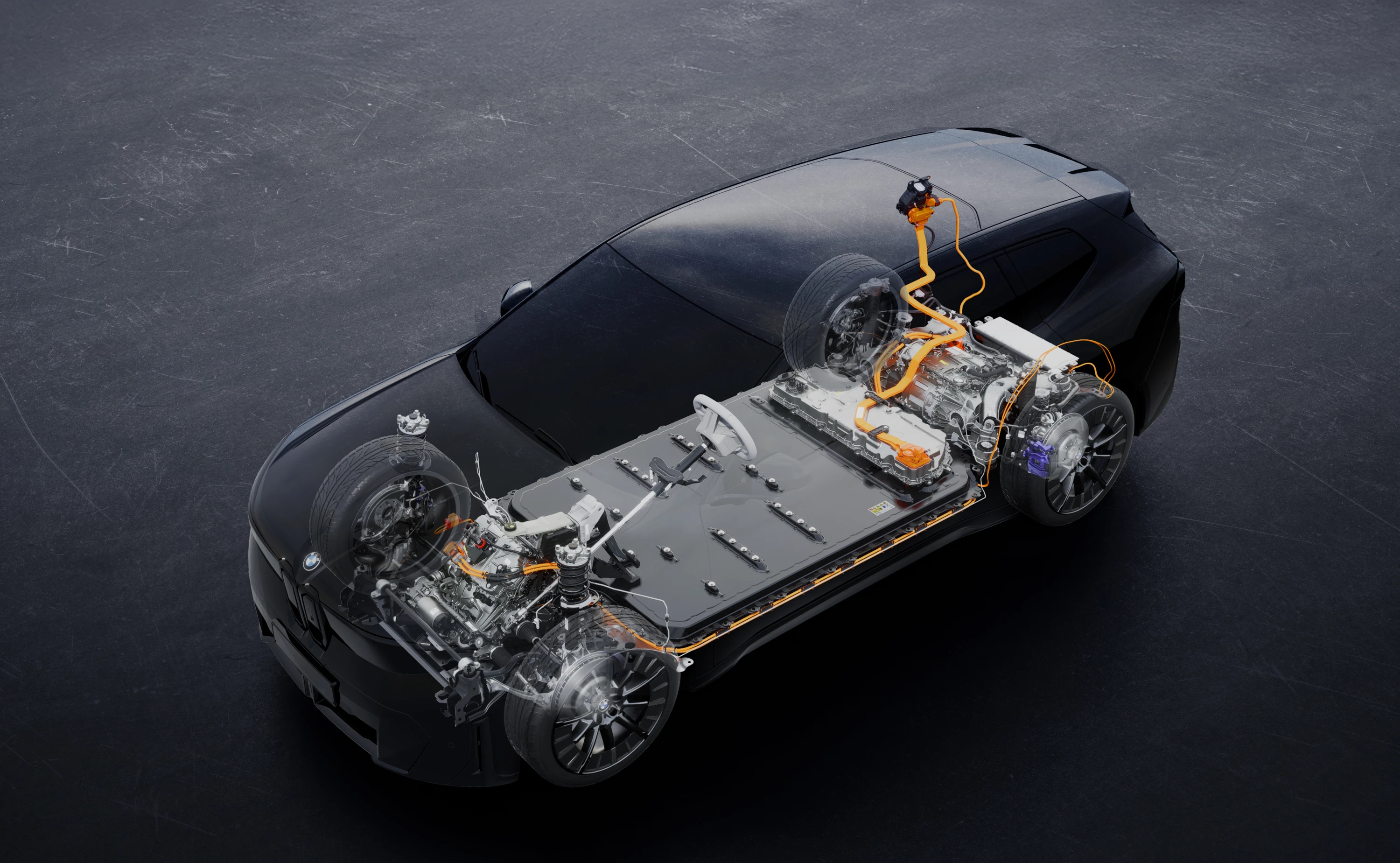 BMW iX3 40 technology view