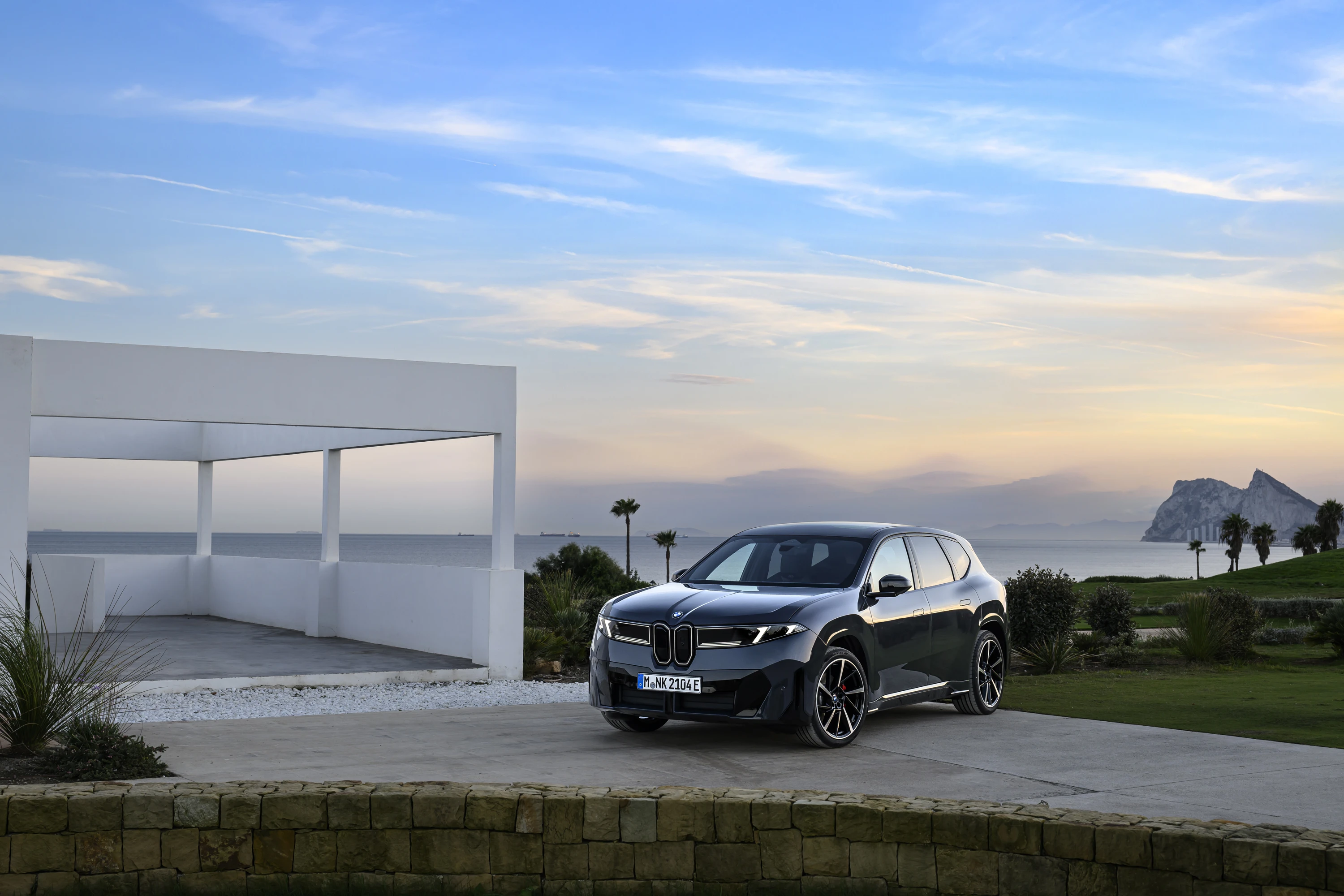 BMW iX3 40 exterior view