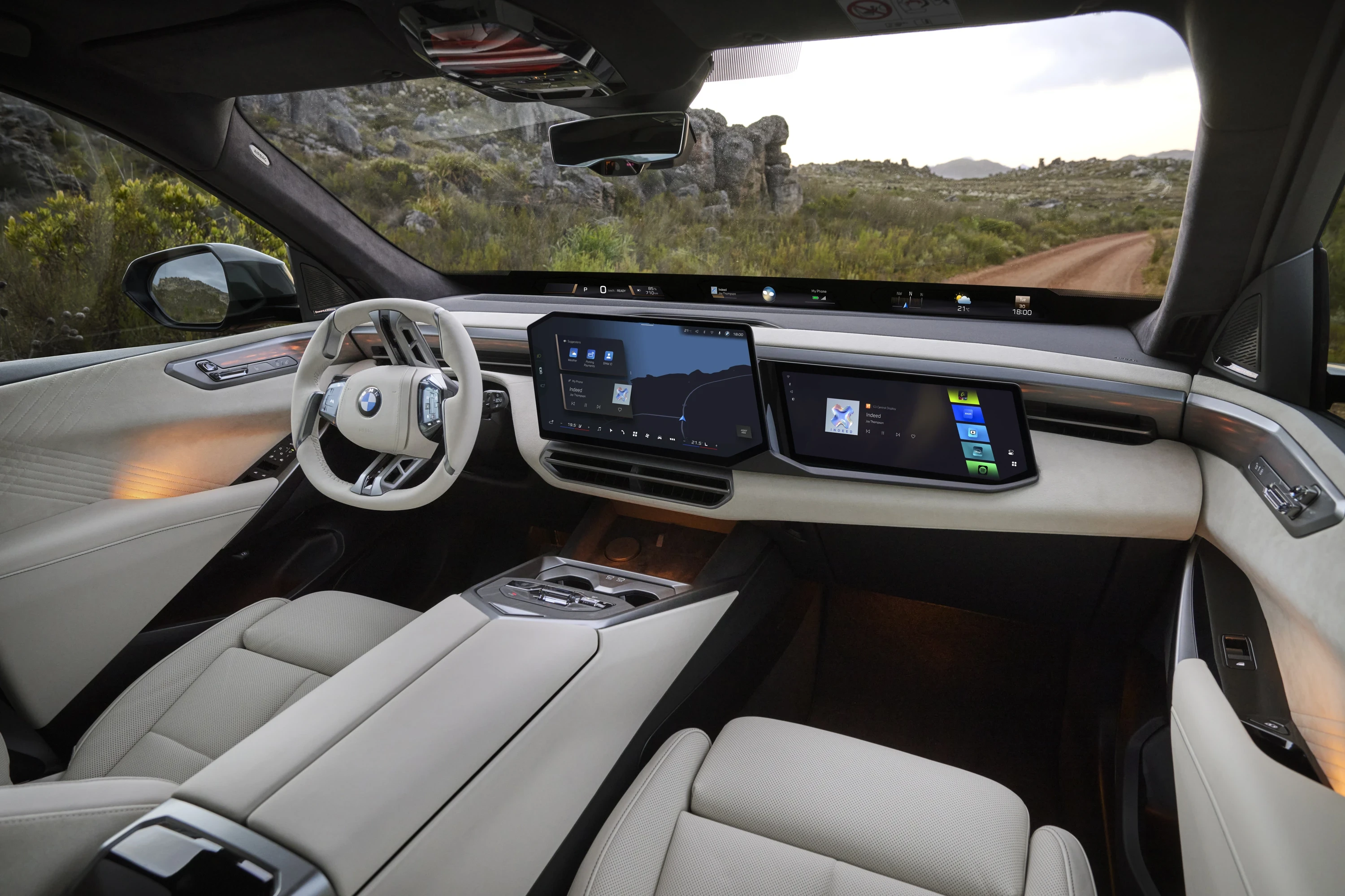 BMW iX5 60 xDrive interior view