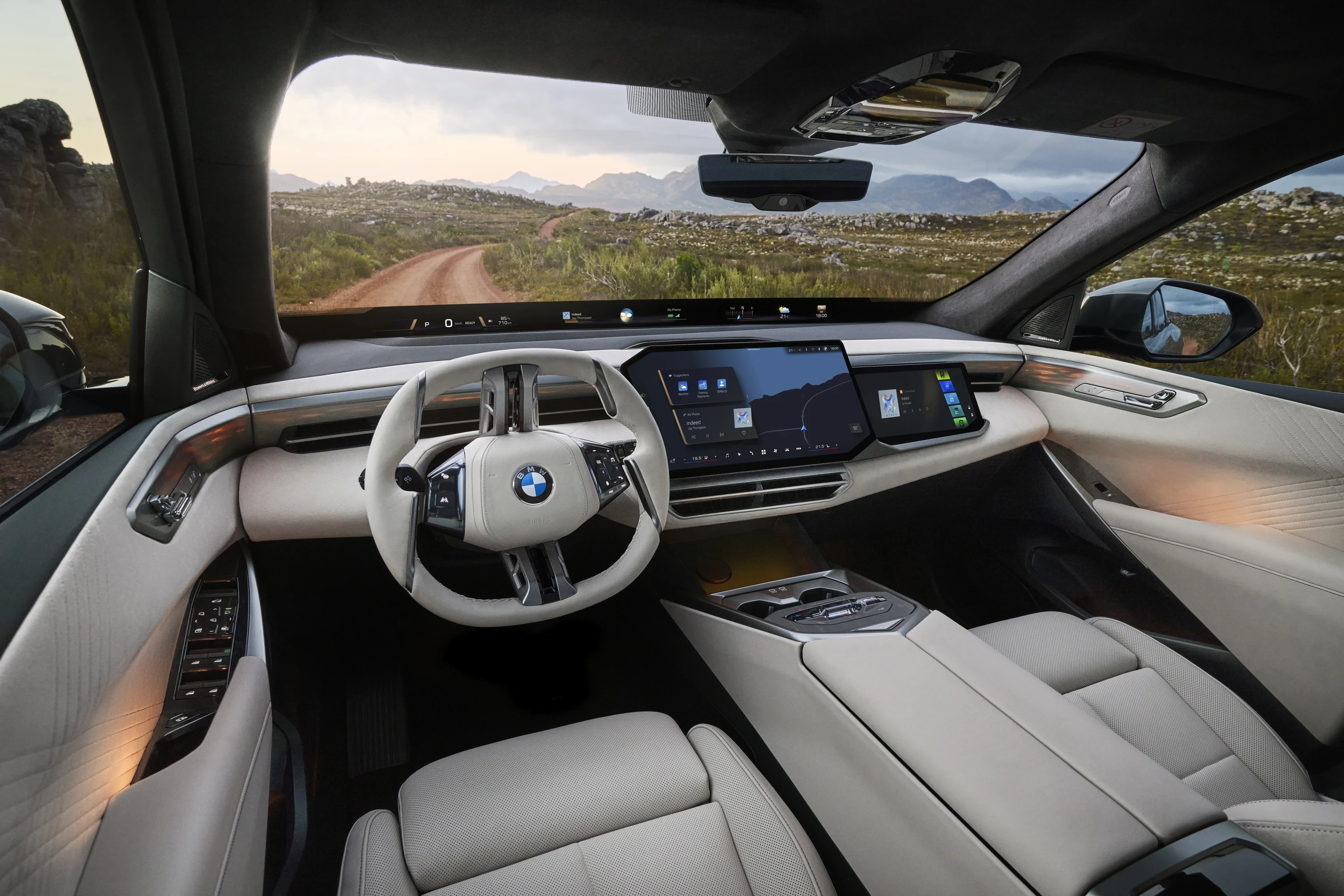 BMW iX5 60 xDrive interior view