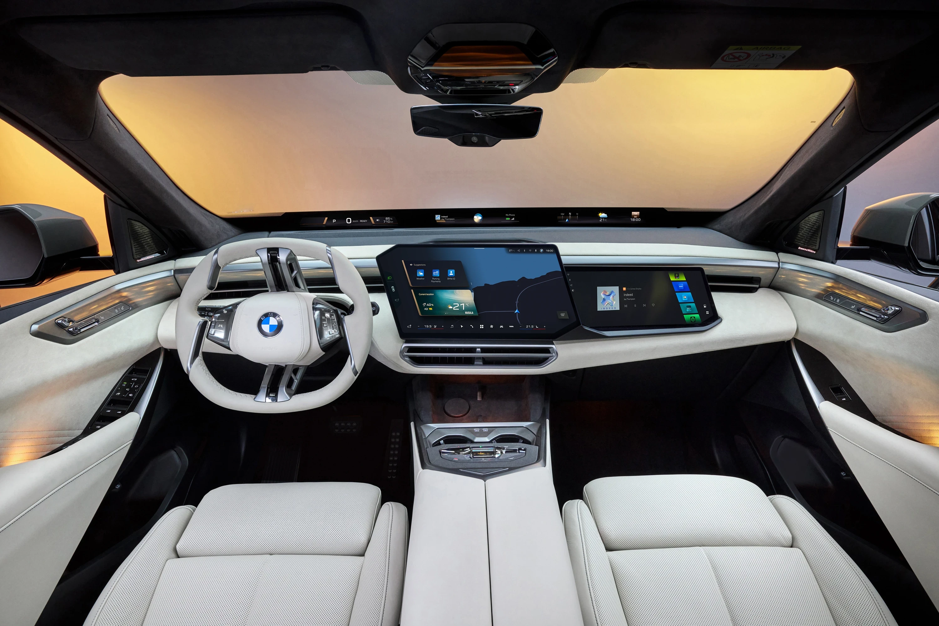 BMW iX5 60 xDrive interior view