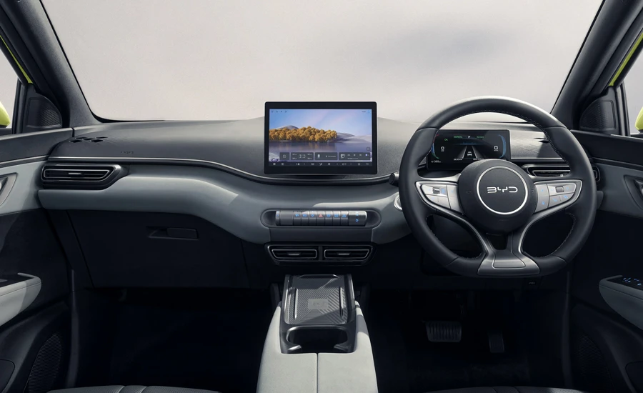 BYD ATTO 1 Essential interior view