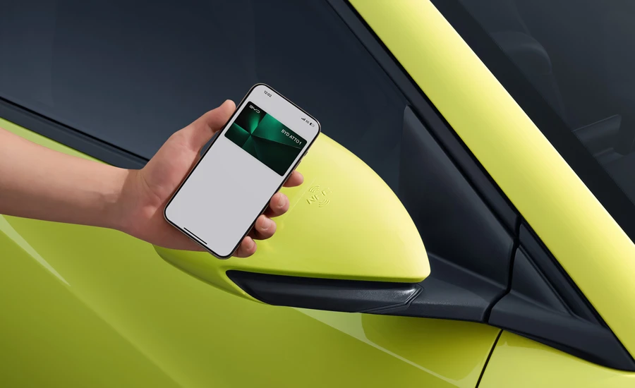 BYD ATTO 1 Essential app view