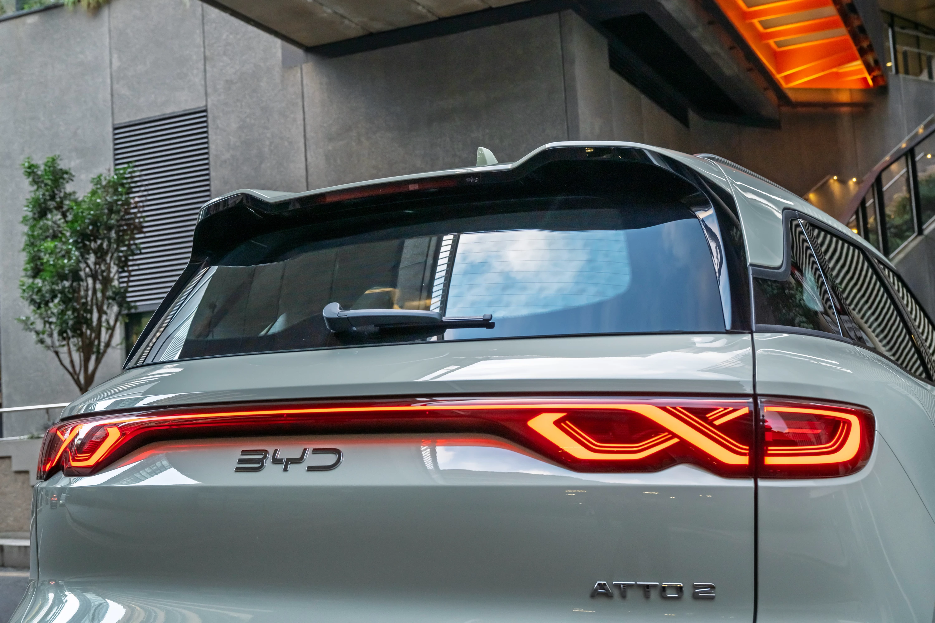 BYD ATTO 2 45.12 kWh taillights view
