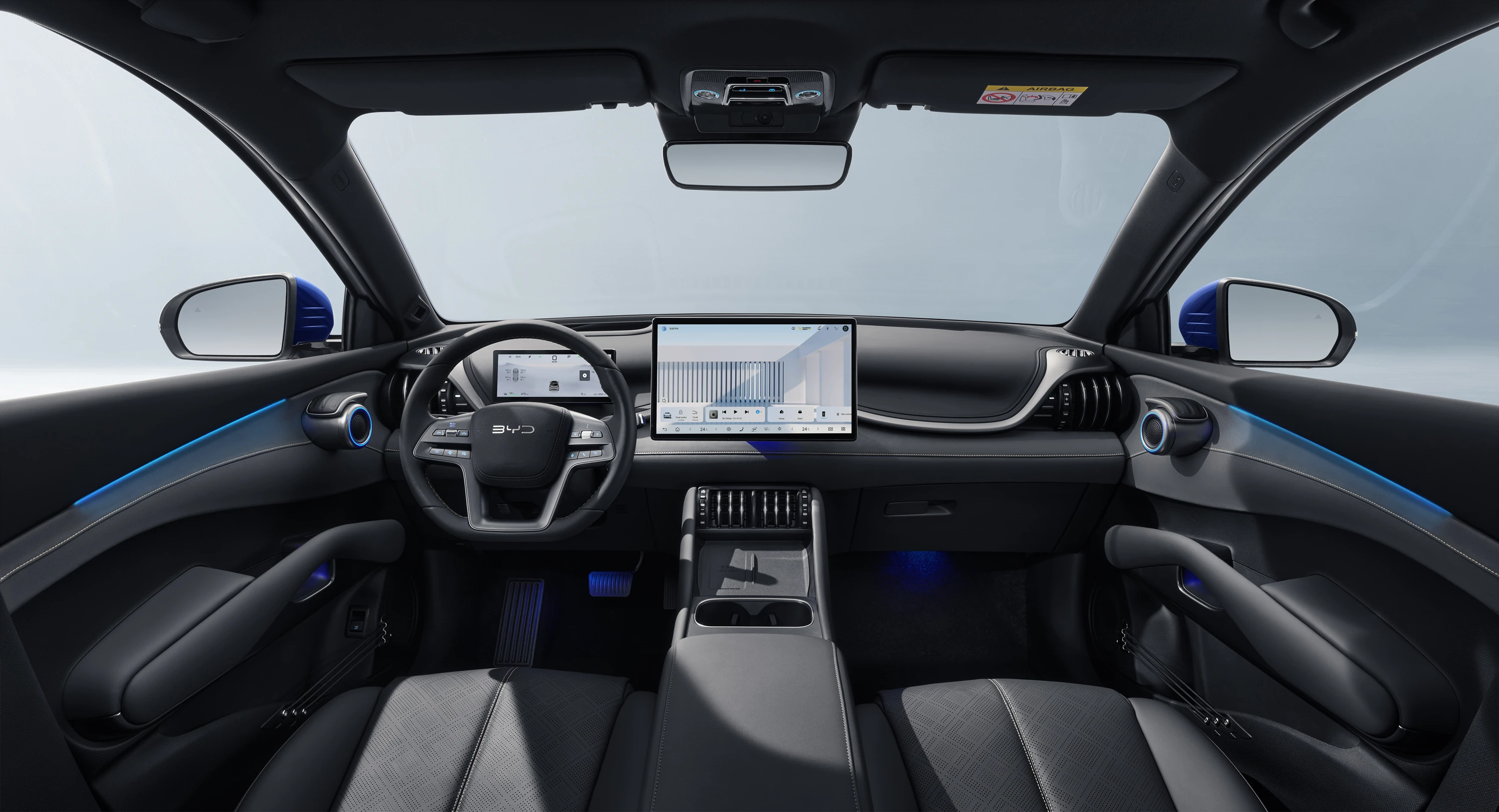 BYD ATTO 3 EVO AWD interior view