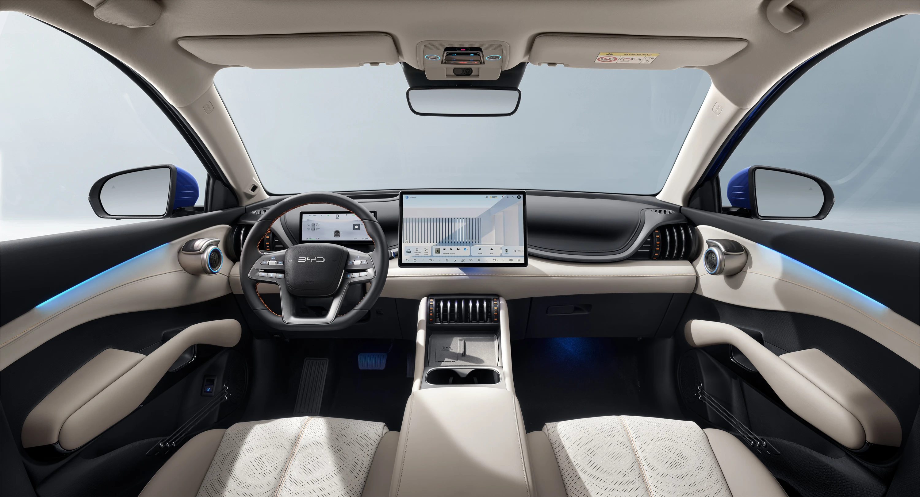 BYD ATTO 3 EVO AWD interior view