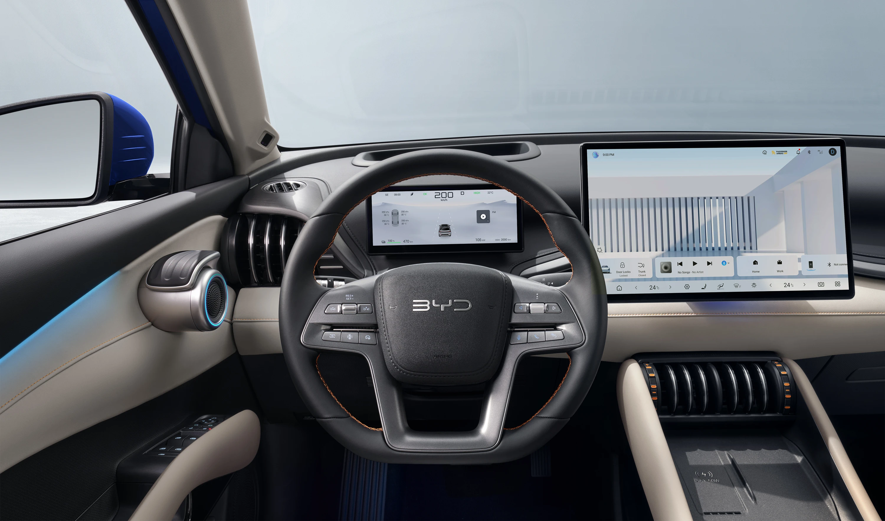 BYD ATTO 3 EVO RWD screens view