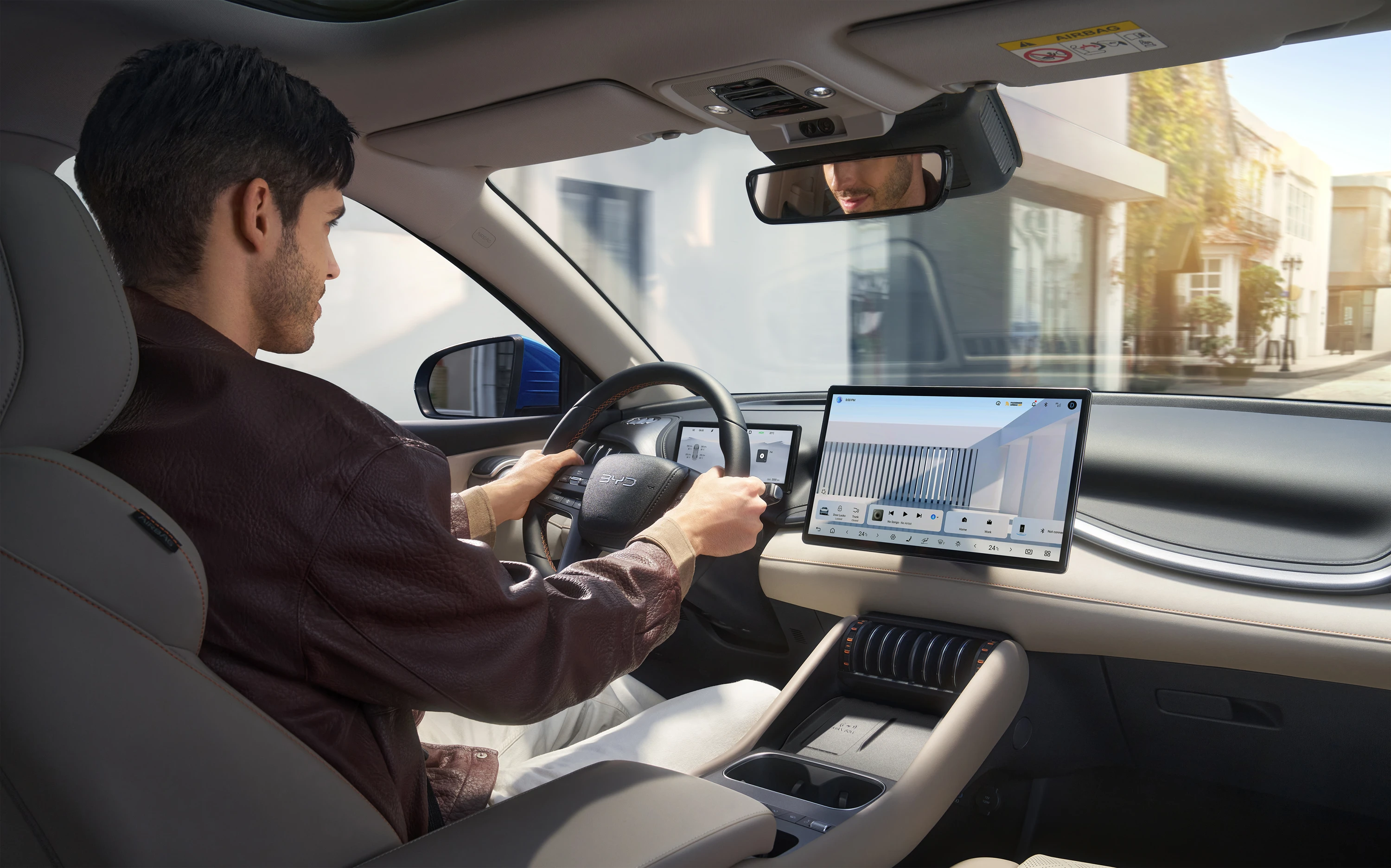 BYD ATTO 3 EVO RWD interior view
