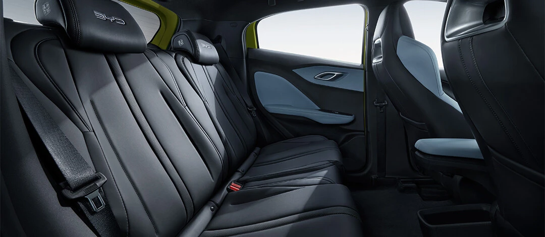 BYD Dolphin Mini GL secondrowseats view