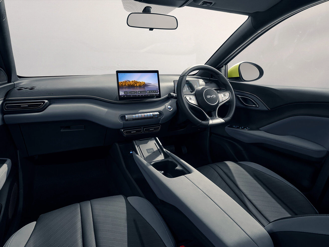 BYD Dolphin Mini GL interior view