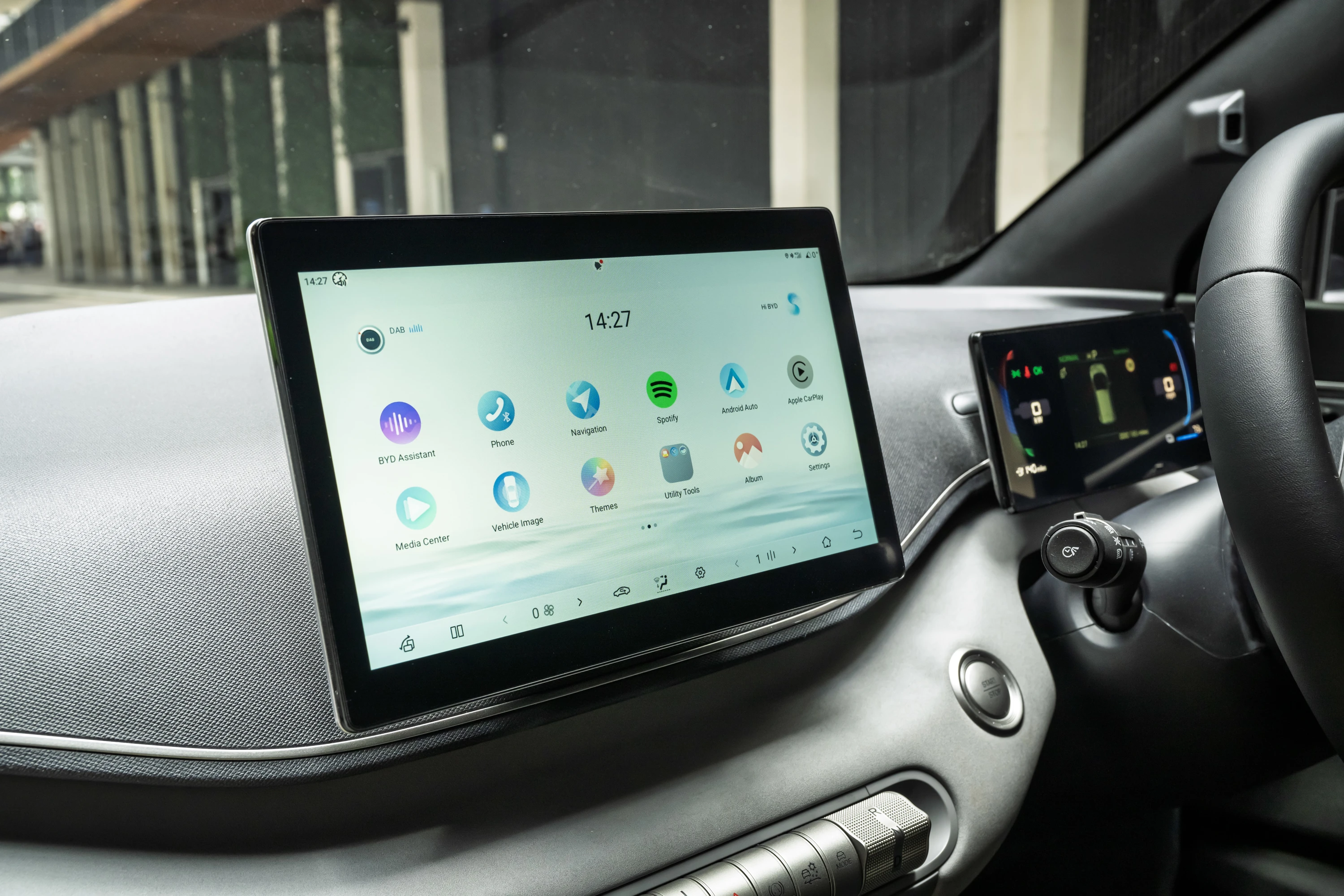 BYD Dolphin Surf Boost screens view