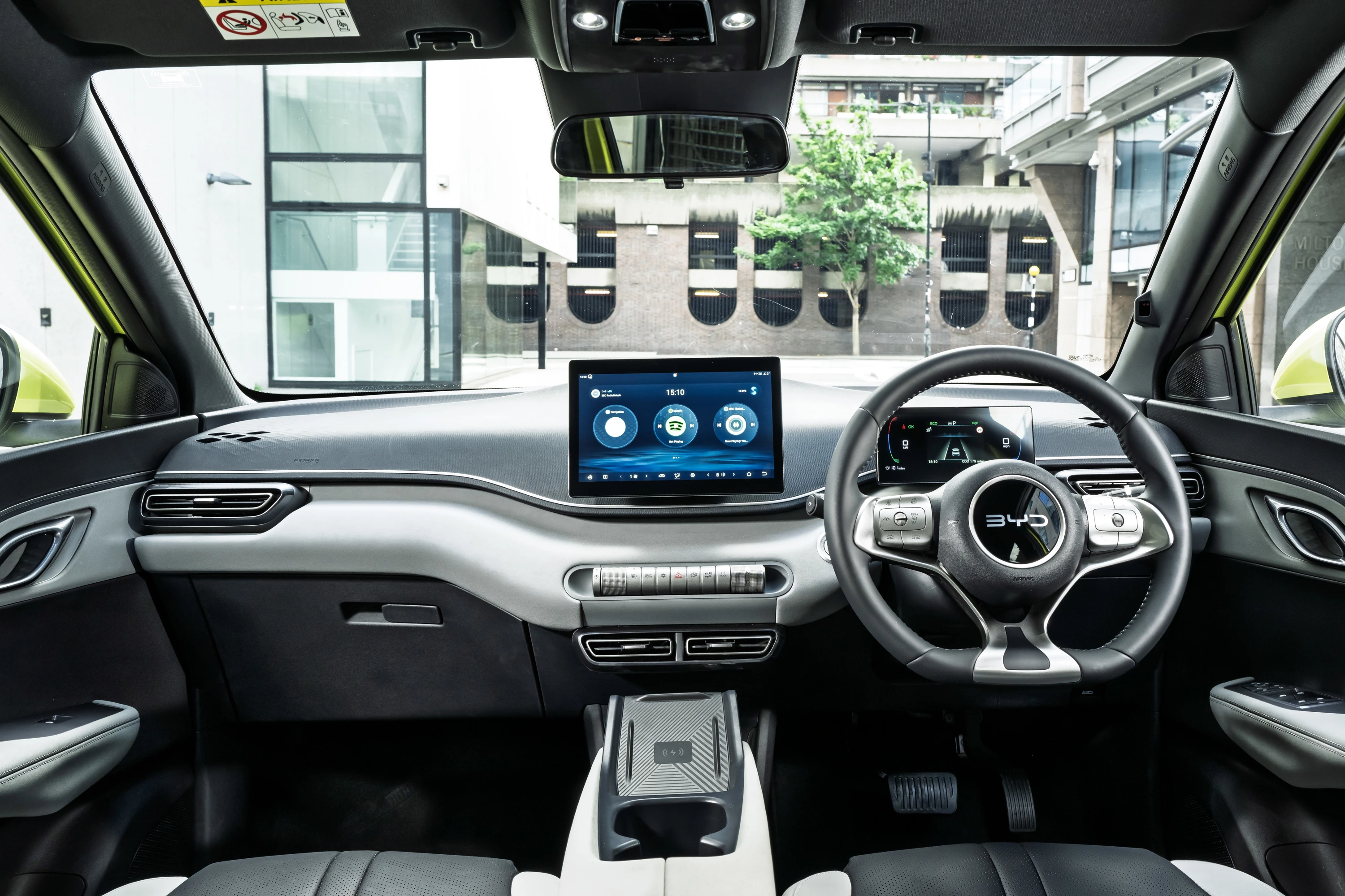 BYD Dolphin Surf Boost interior view