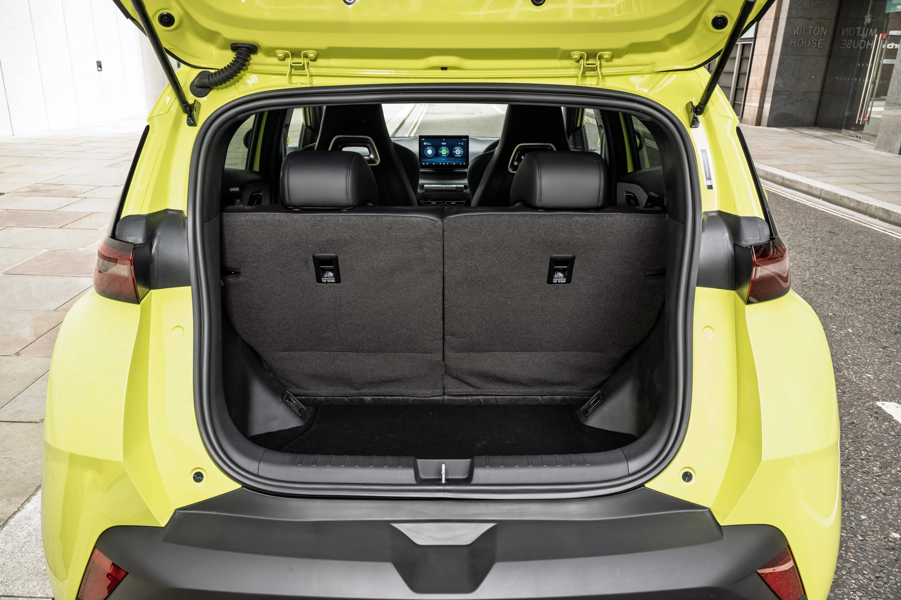 BYD Dolphin Surf Boost trunk view