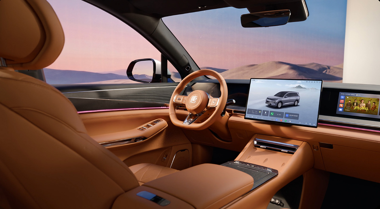 BYD Great Tang EV 850 AWD interior view