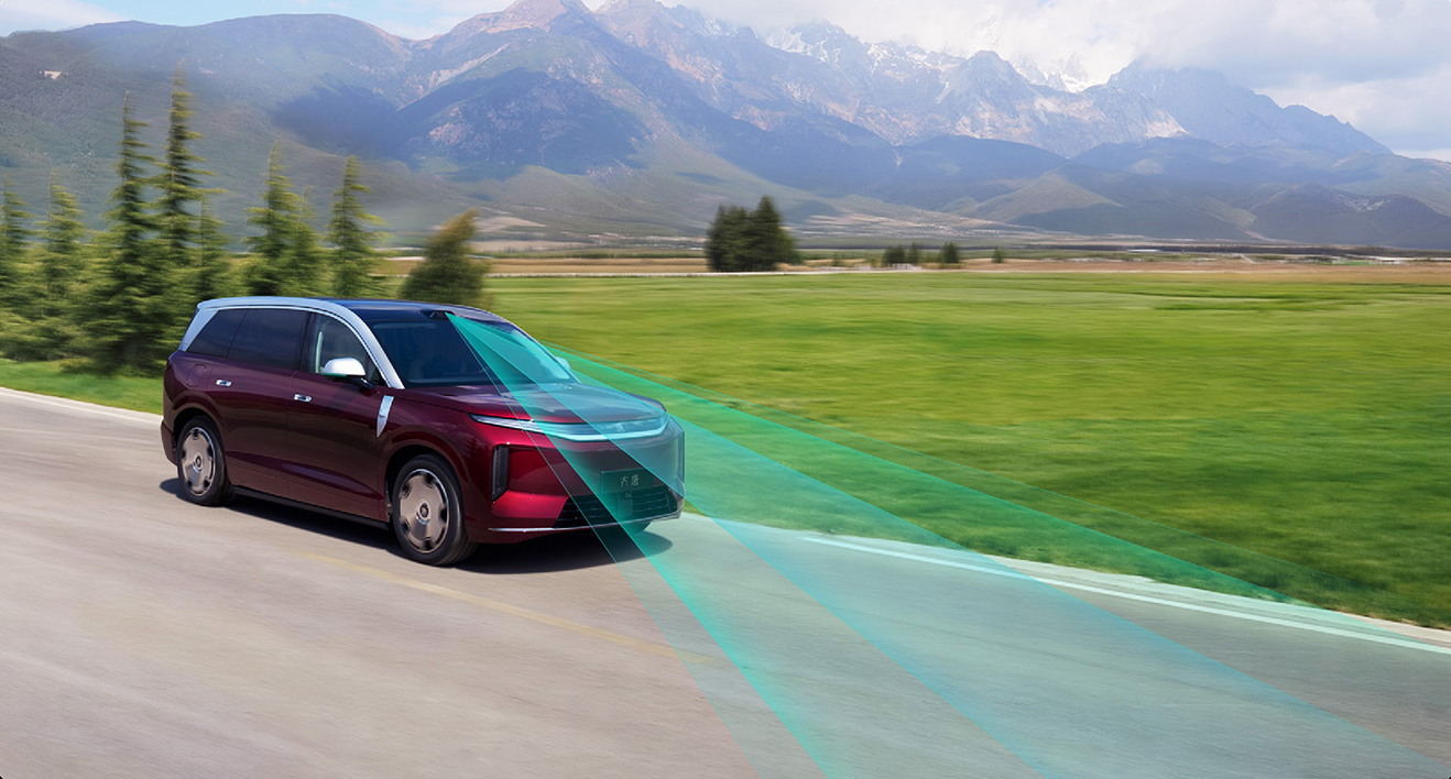 BYD Great Tang EV 850 AWD sensors view