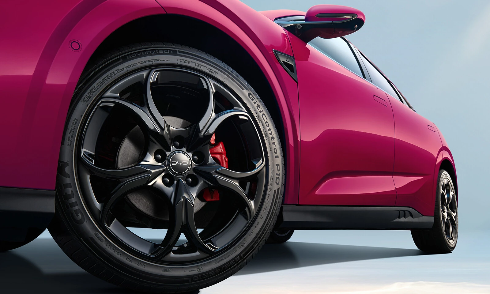 BYD Seal 06 GT 620 wheels view