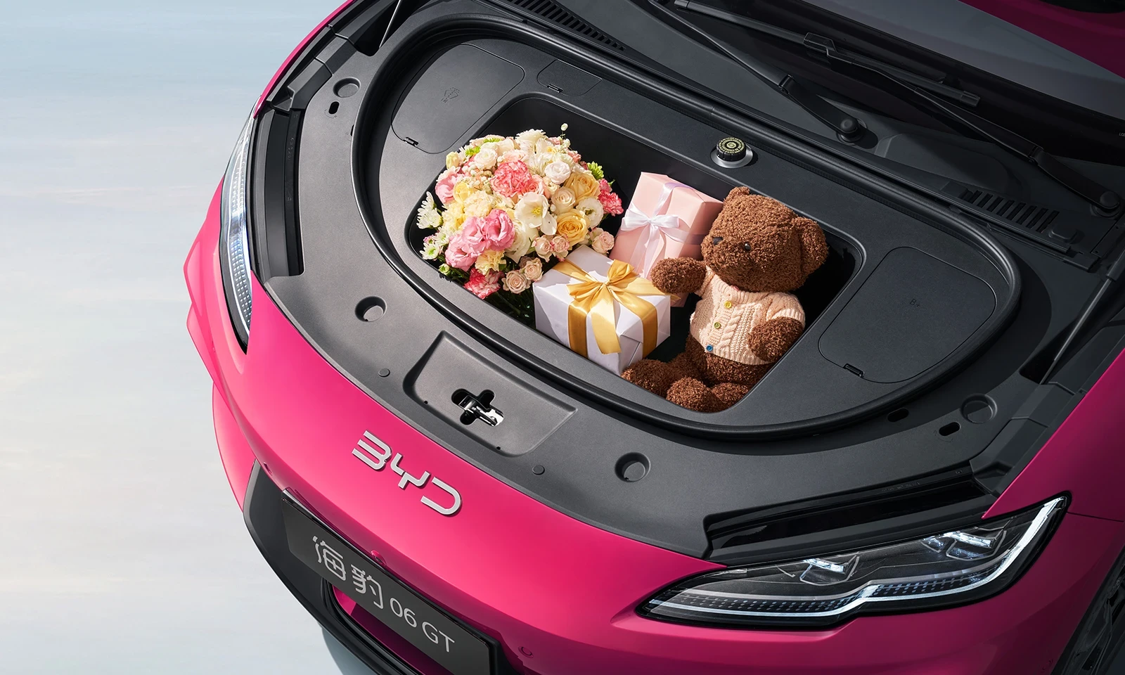 BYD Seal 06 GT 620 frunk view