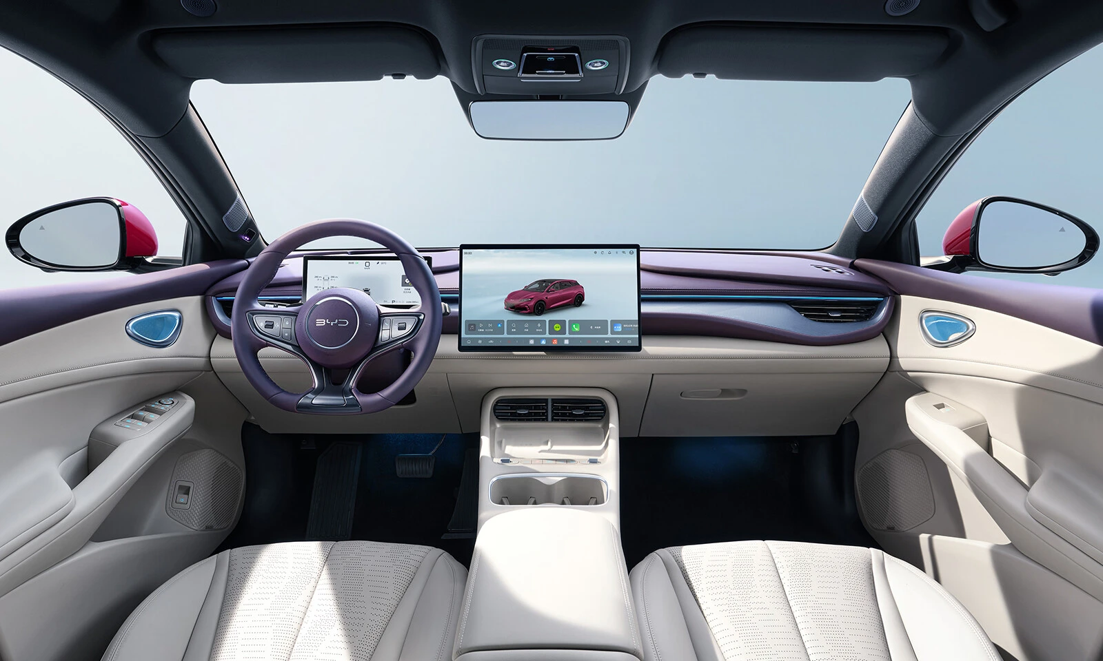 BYD Seal 06 GT 620 interior view