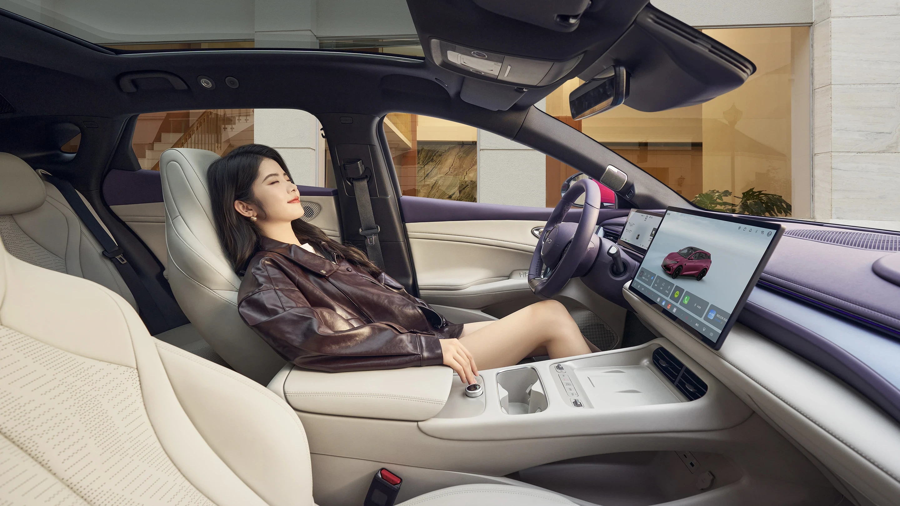 BYD Seal 06 GT 620 frontseats view