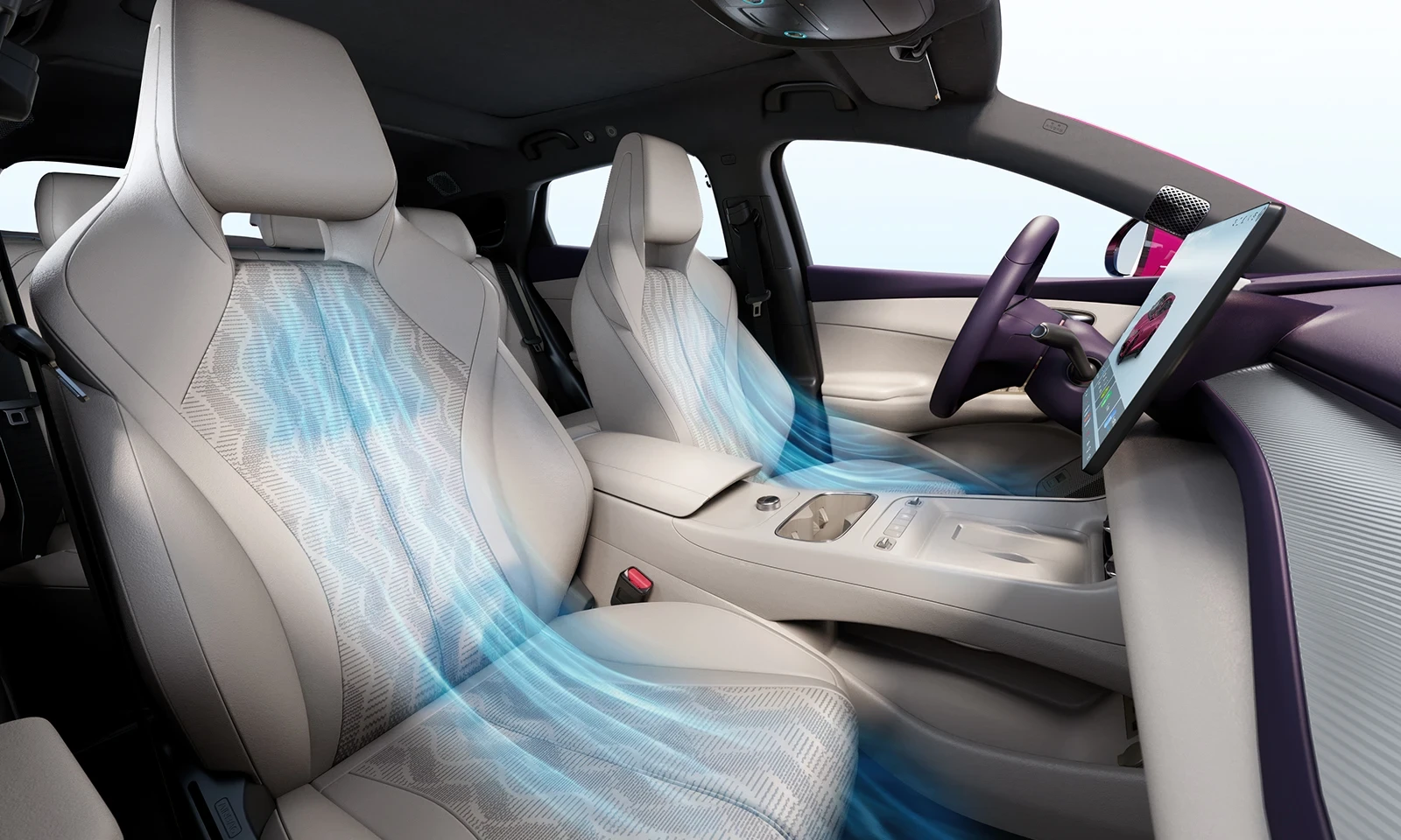 BYD Seal 06 GT 620 frontseats view