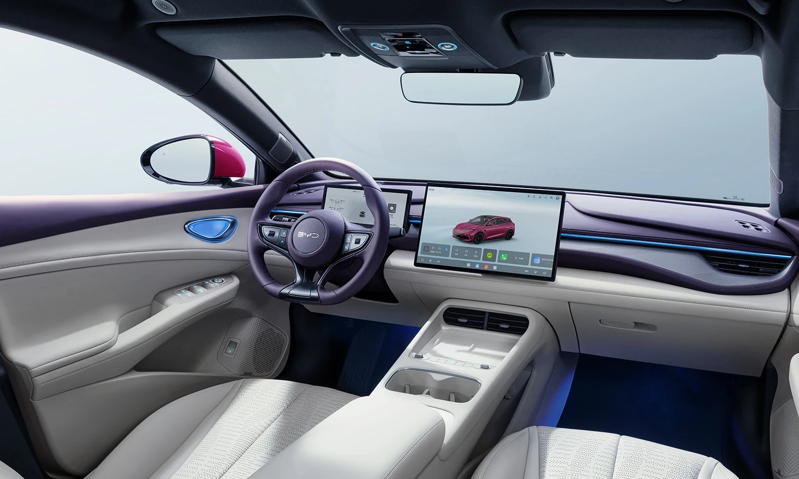 BYD Seal 06 GT 620 interior view
