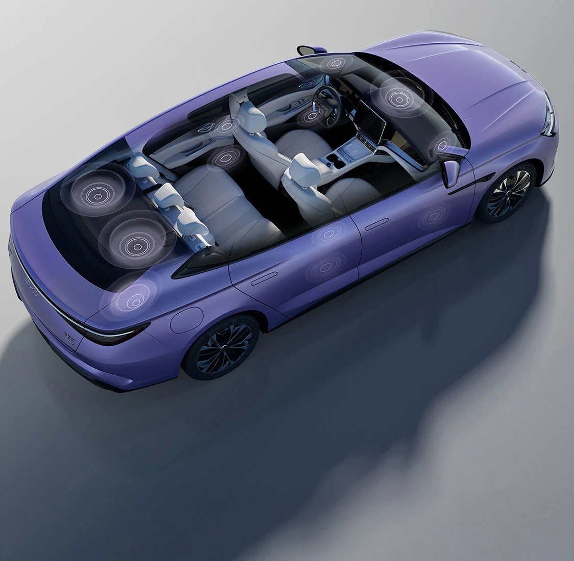 BYD Seal 07 EV speakers view