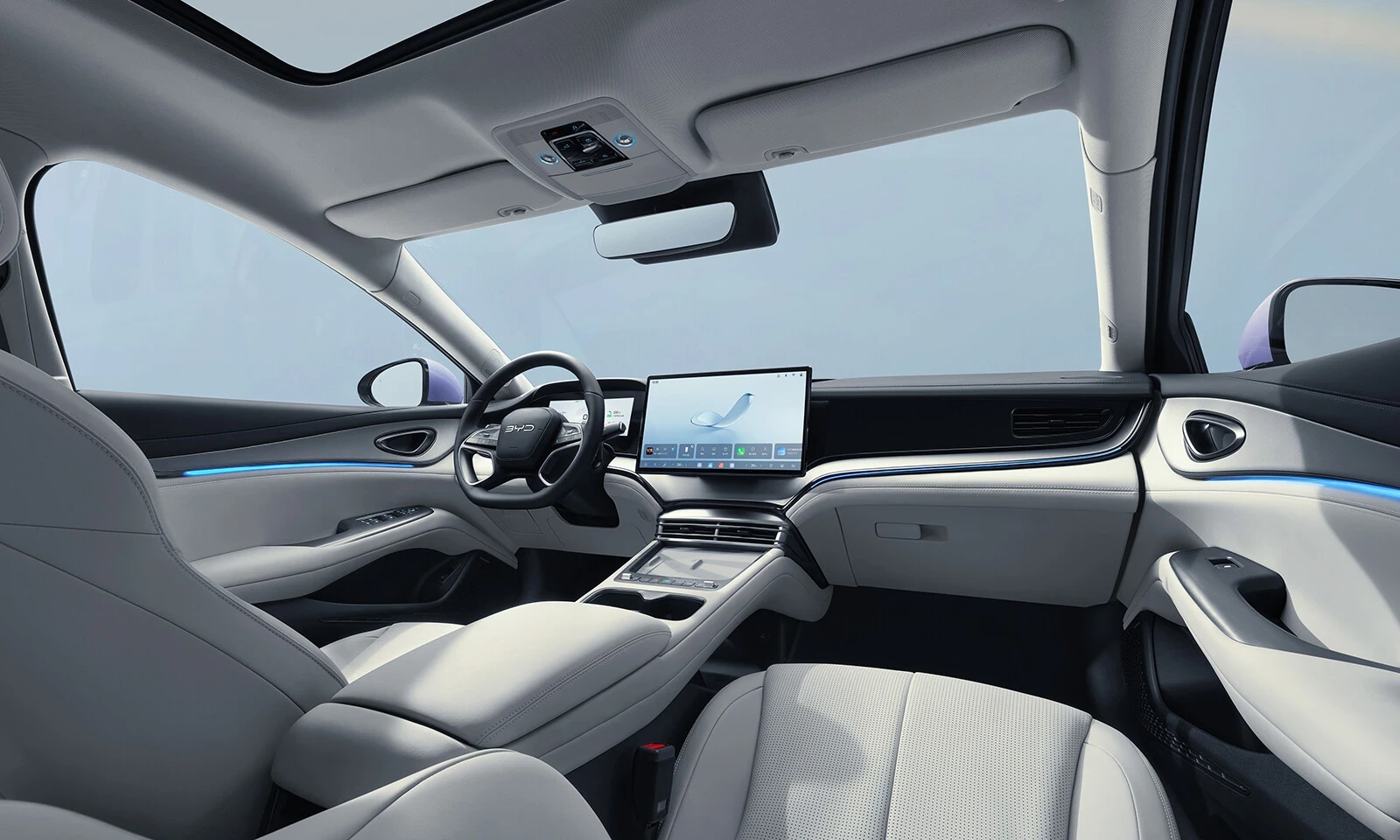 BYD Seal 07 EV interior view