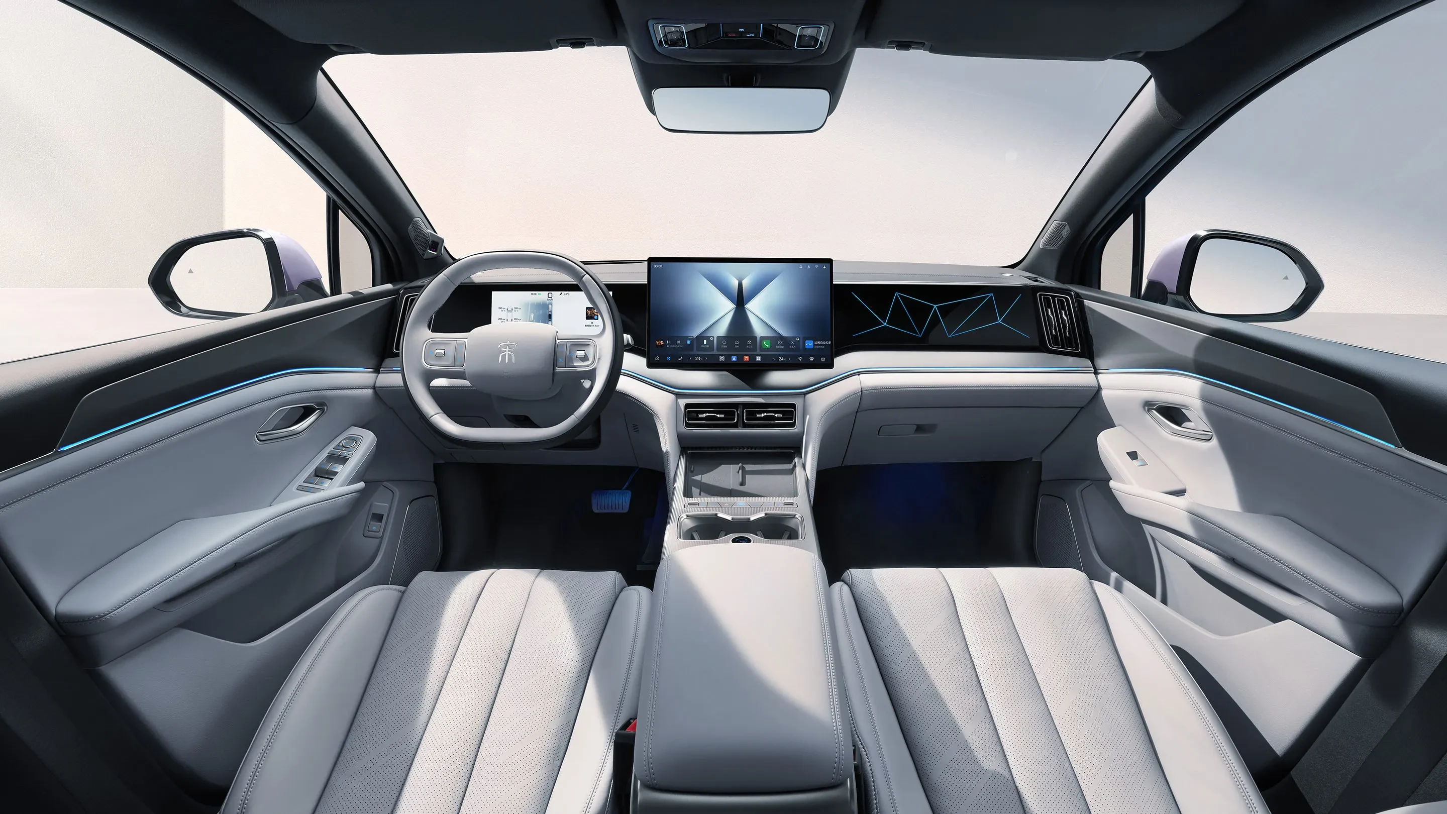 BYD Song Ultra EV 605 interior view