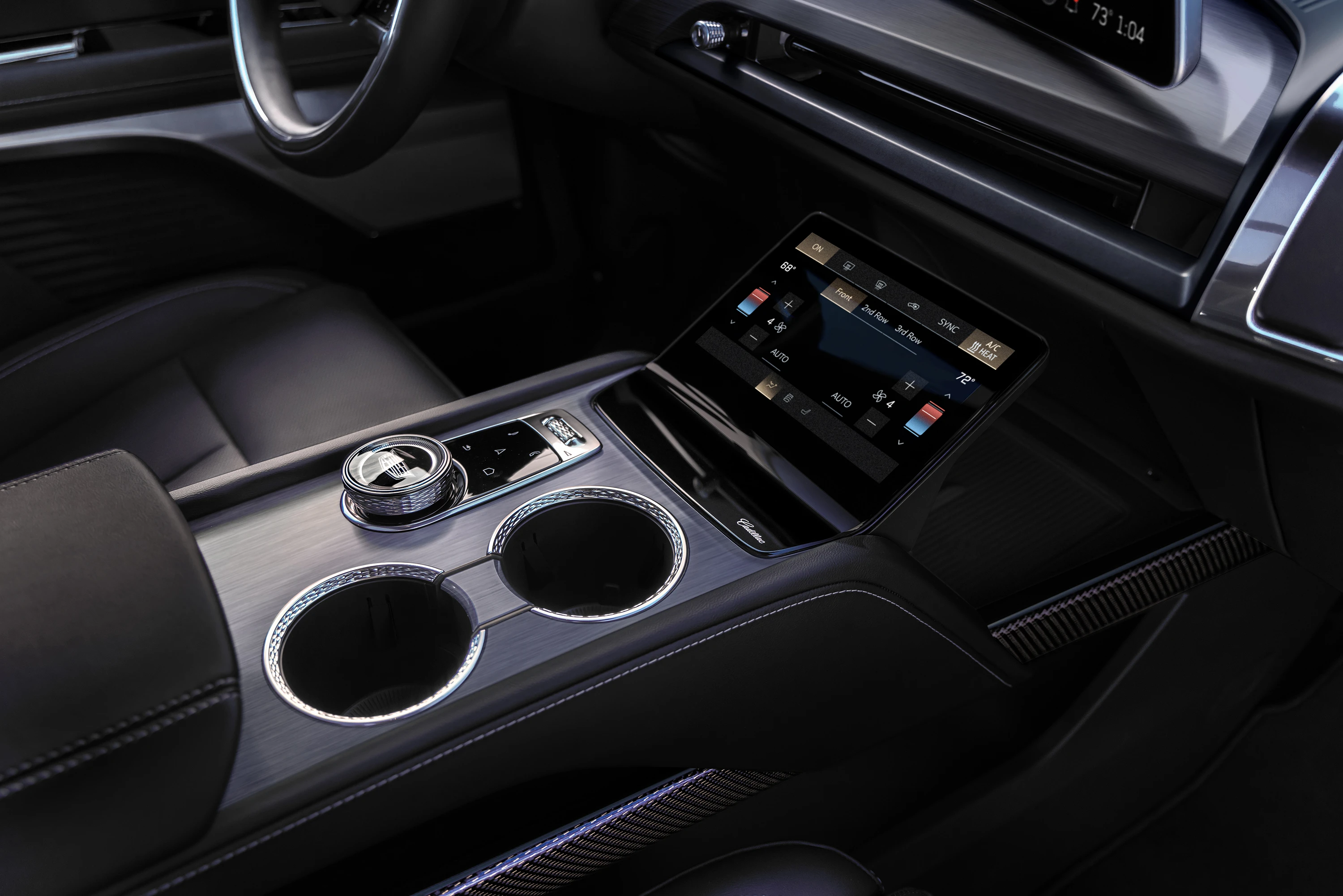 Cadillac VISTIQ AWD screens view