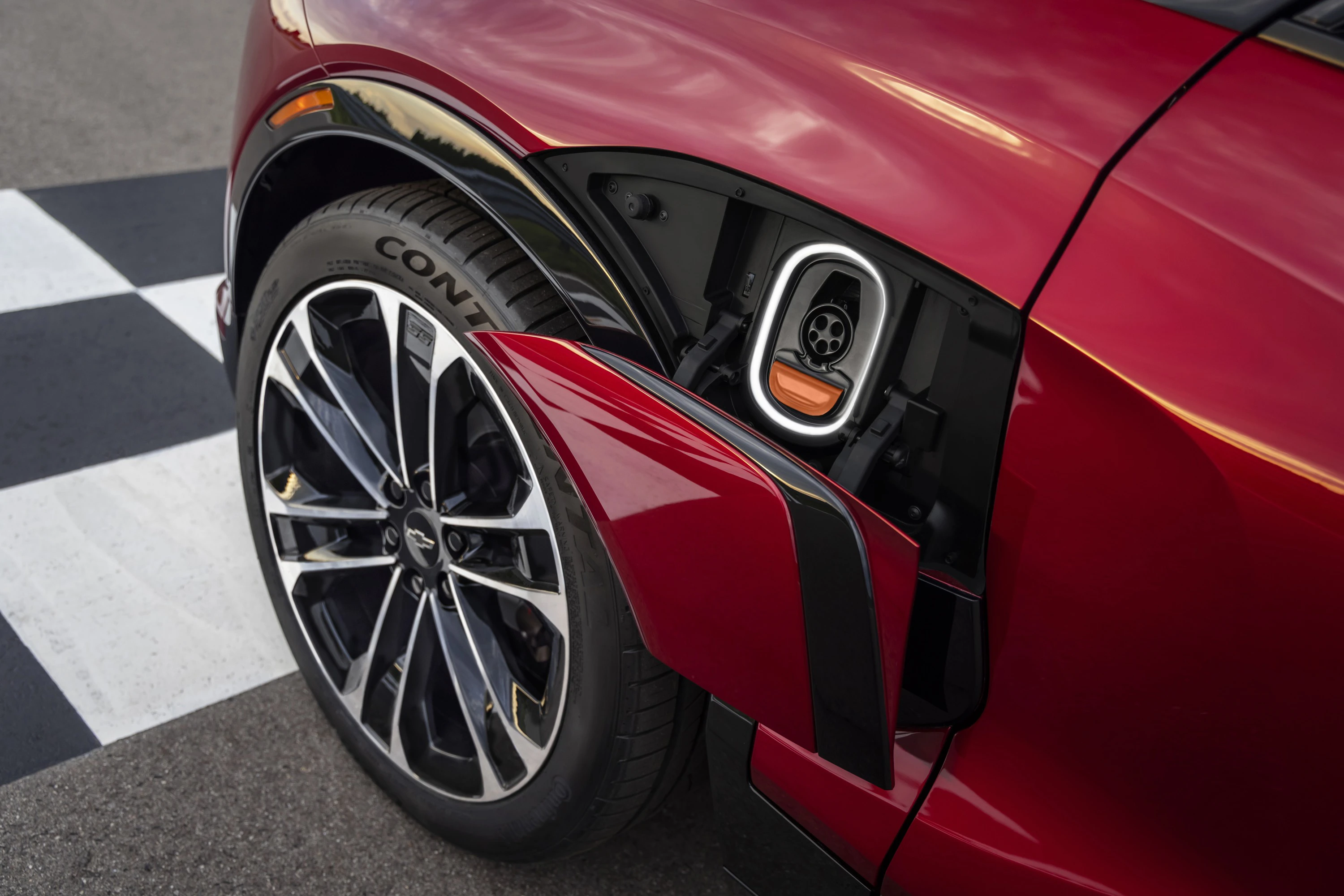 Chevrolet Blazer EV RS AWD chargeport view