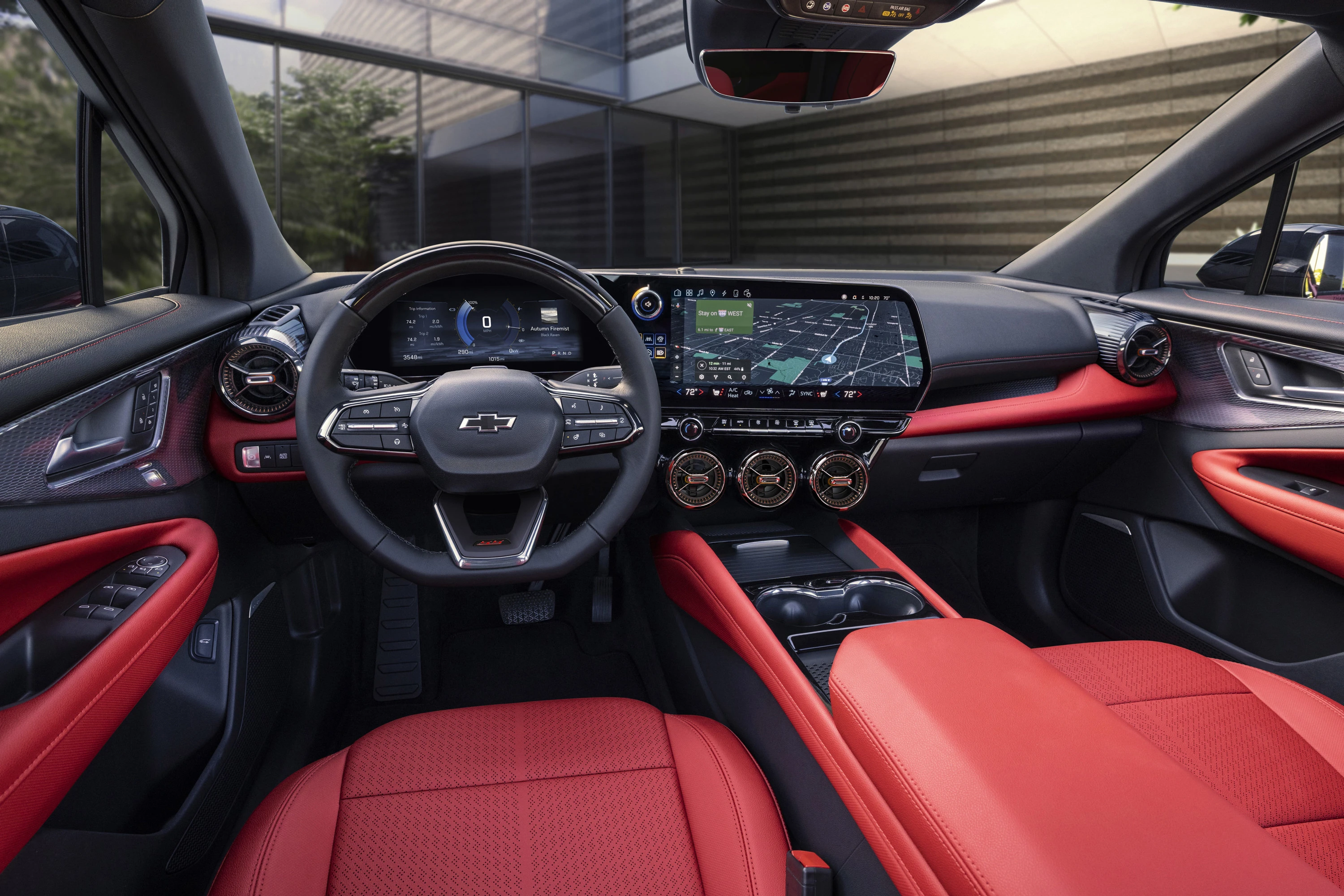 Chevrolet Blazer EV SS interior view