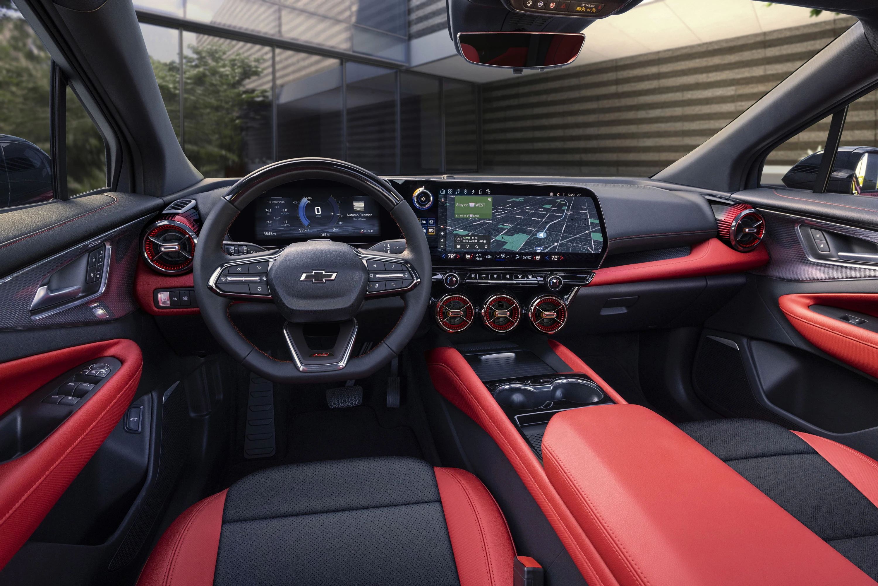 Chevrolet Blazer EV SS interior view
