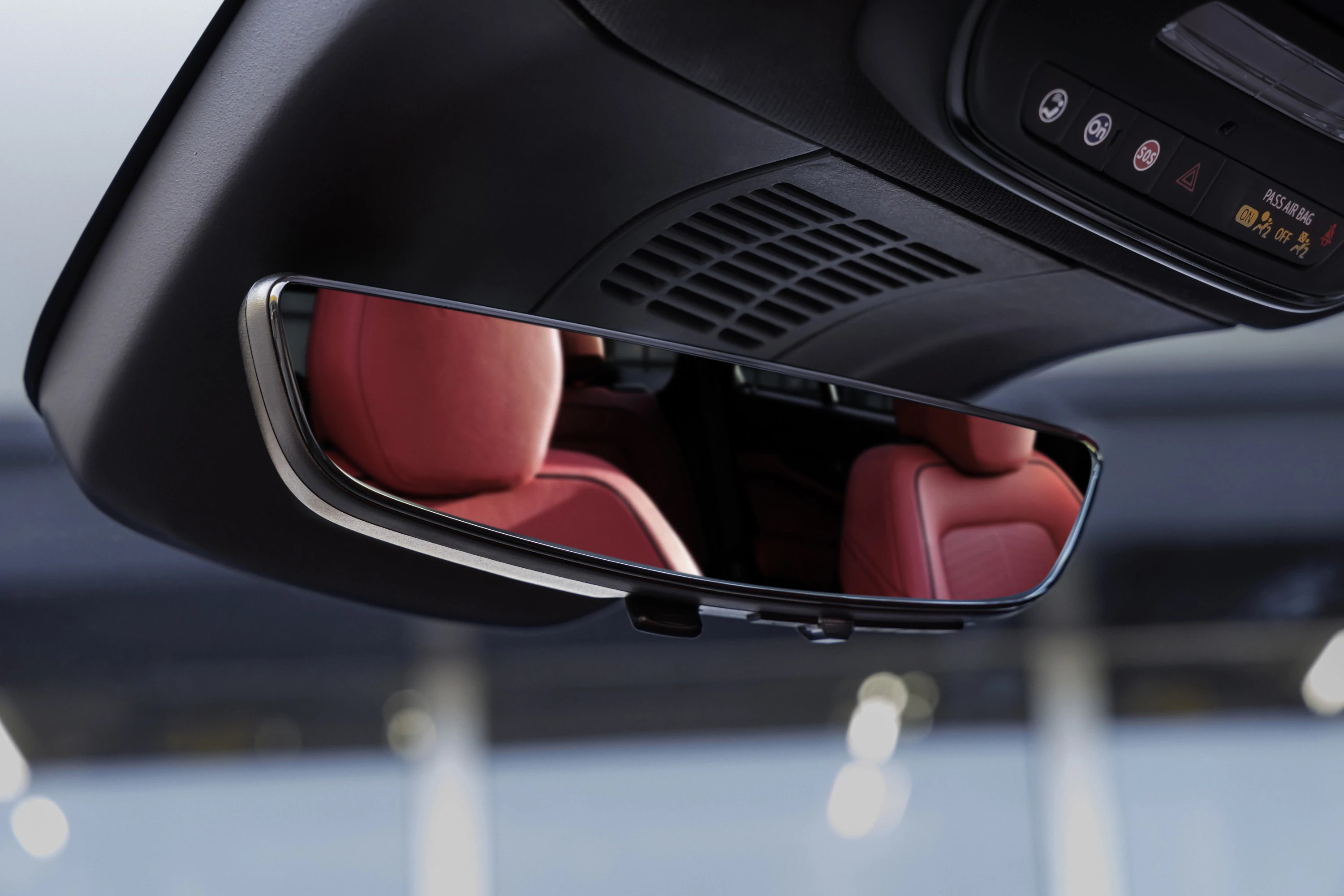 Chevrolet Blazer EV SS mirror view