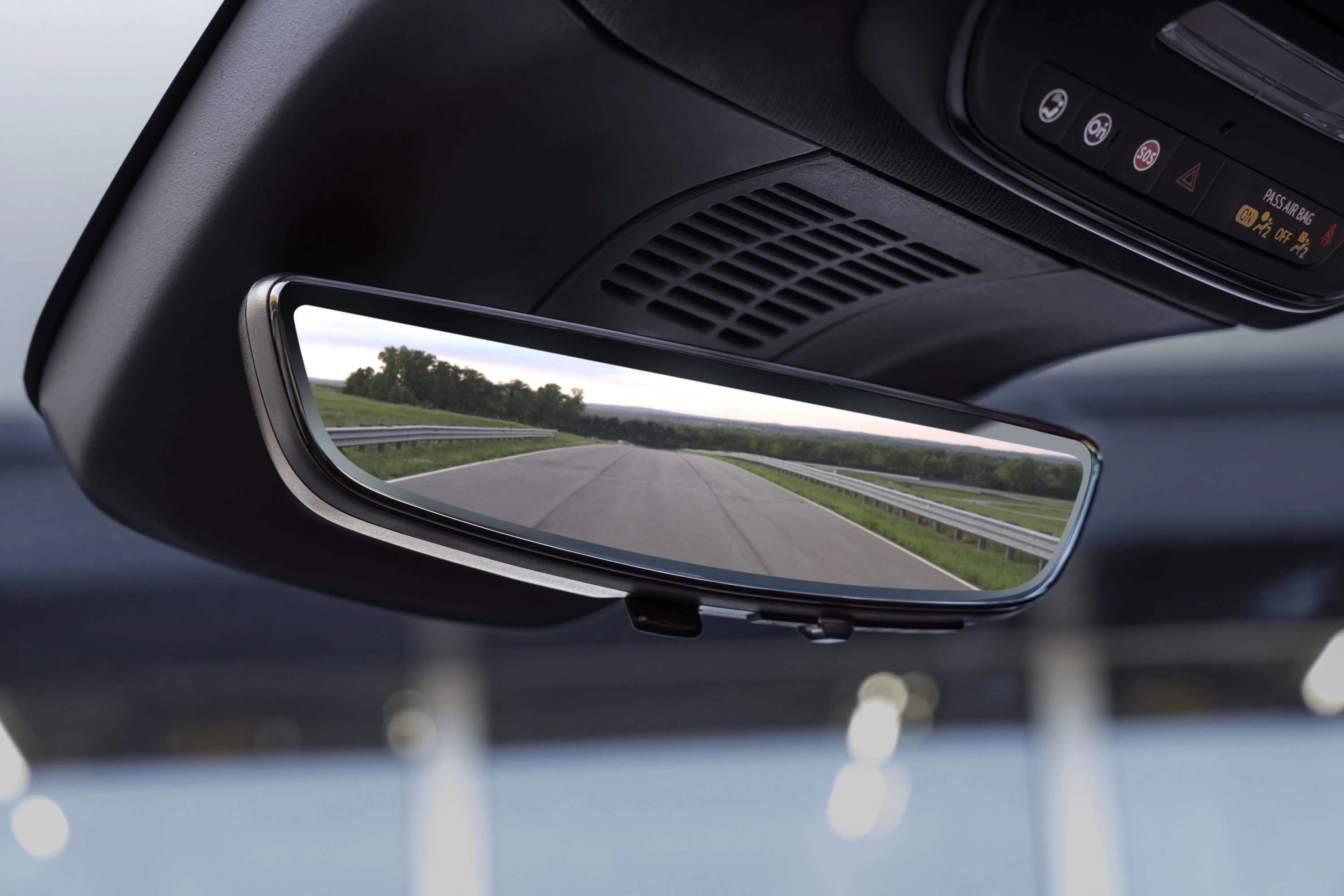 Chevrolet Blazer EV SS mirror view