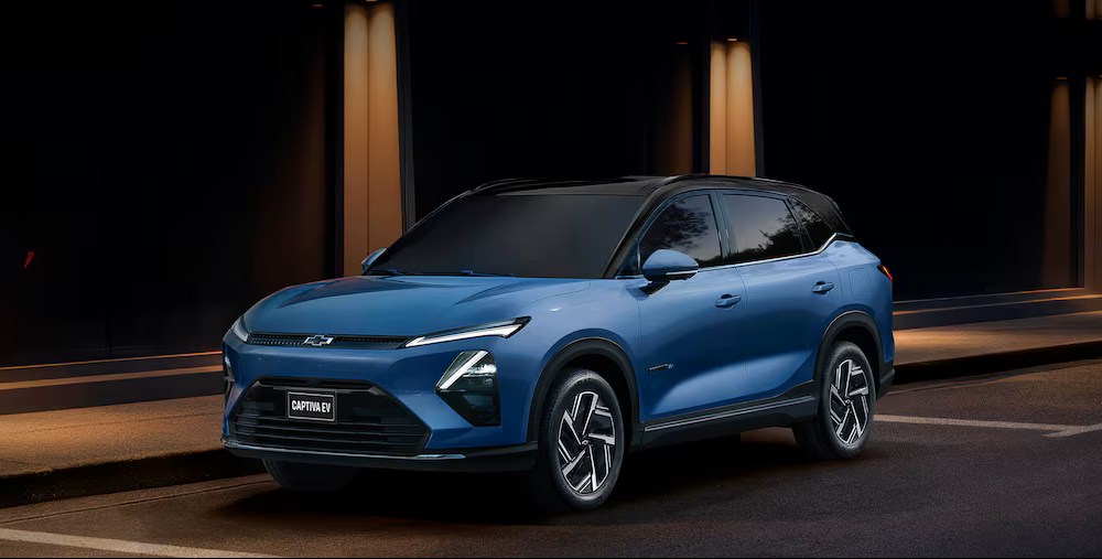 Chevrolet Captiva EV 60 kWh electric vehicle